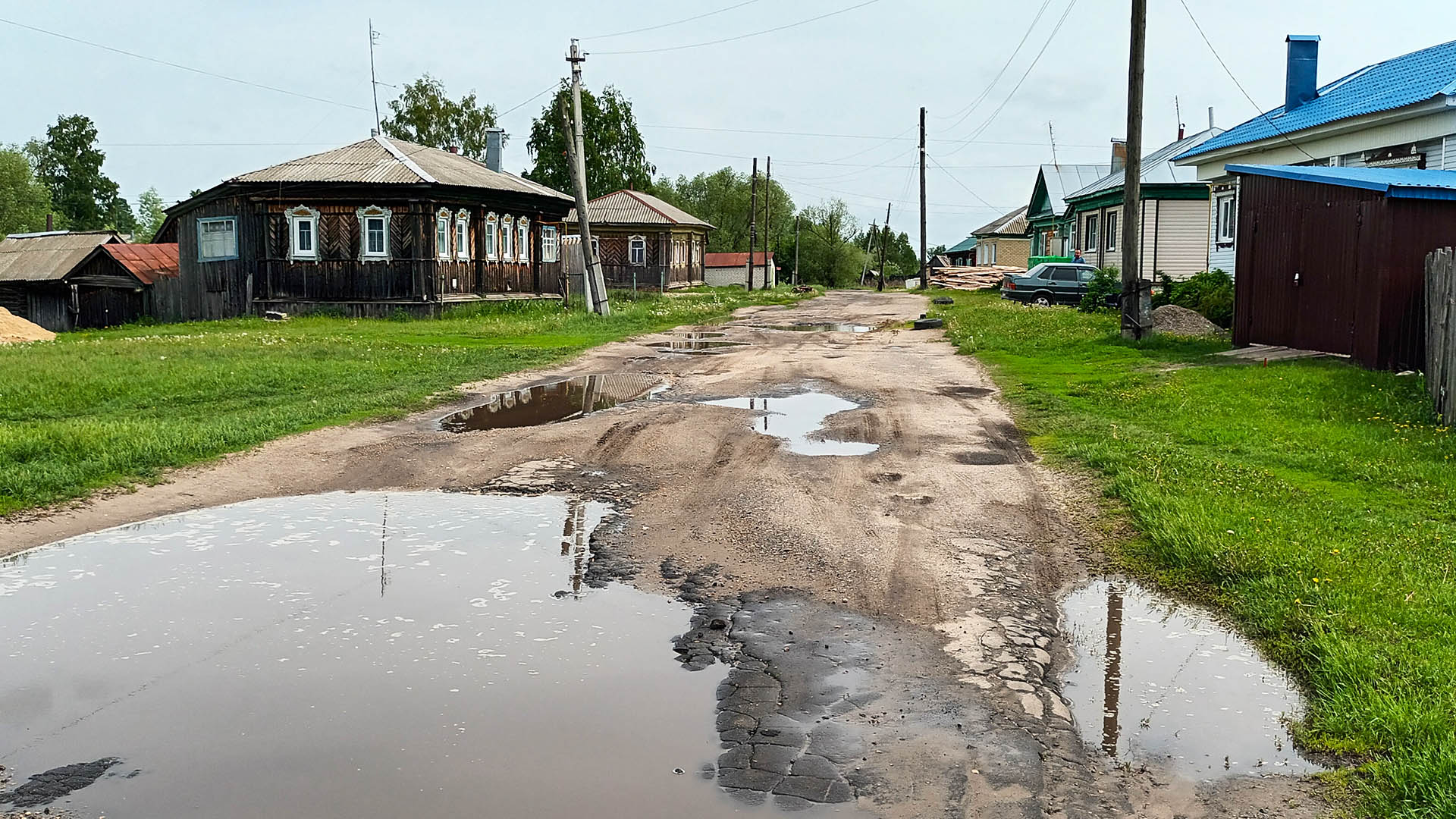 Ремонт дороги по ул.Калинина, с.Бахтызино 