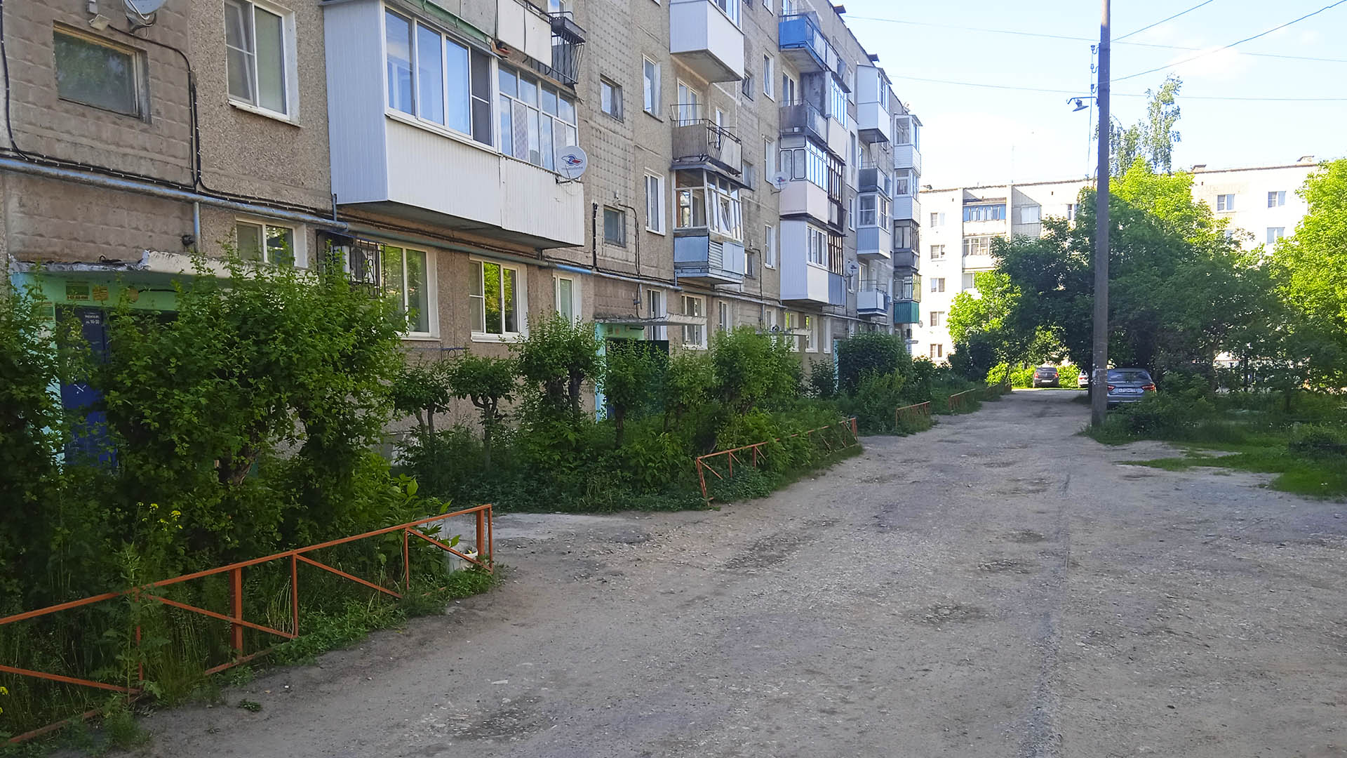 Ремонт дворовой территории по пр-т.Кирова, д.16, п.Решетиха
