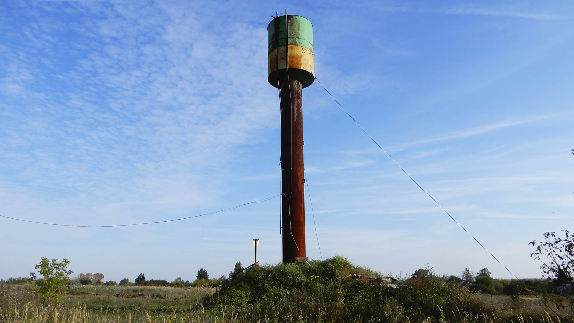 Ремонт водонапорной башни, с.Исупово