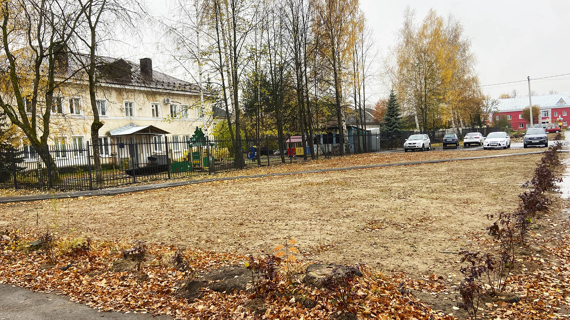 Благоустройство территорий "Заволжские дворики", по ул.Павловского д.14, д.20, д.22, ул.Юринова д.4, д.6, д.14, д.16, г.Заволжье