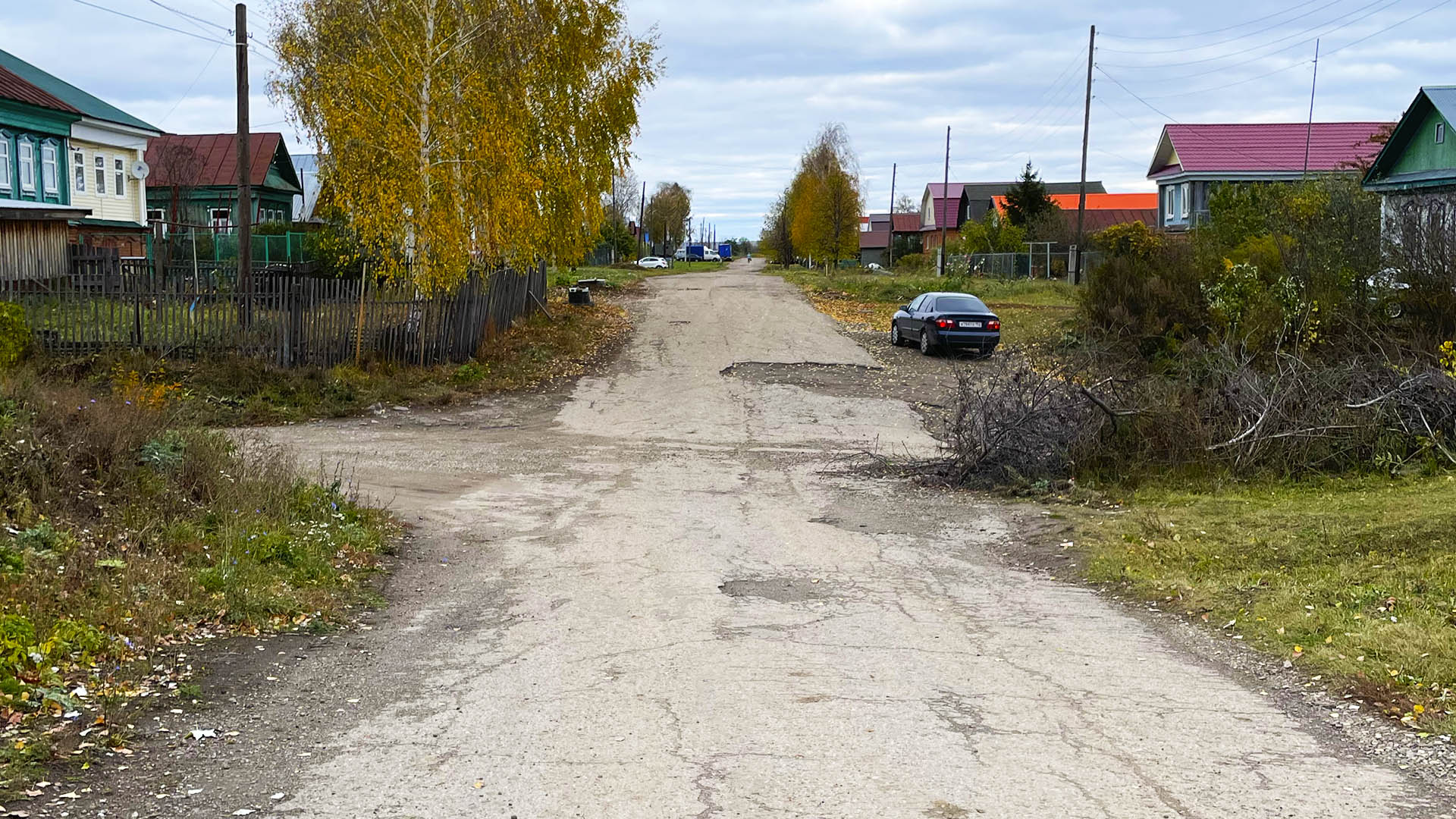 Ремонт дороги по ул.Безводная, пр-к Моряков, с.Семьяны