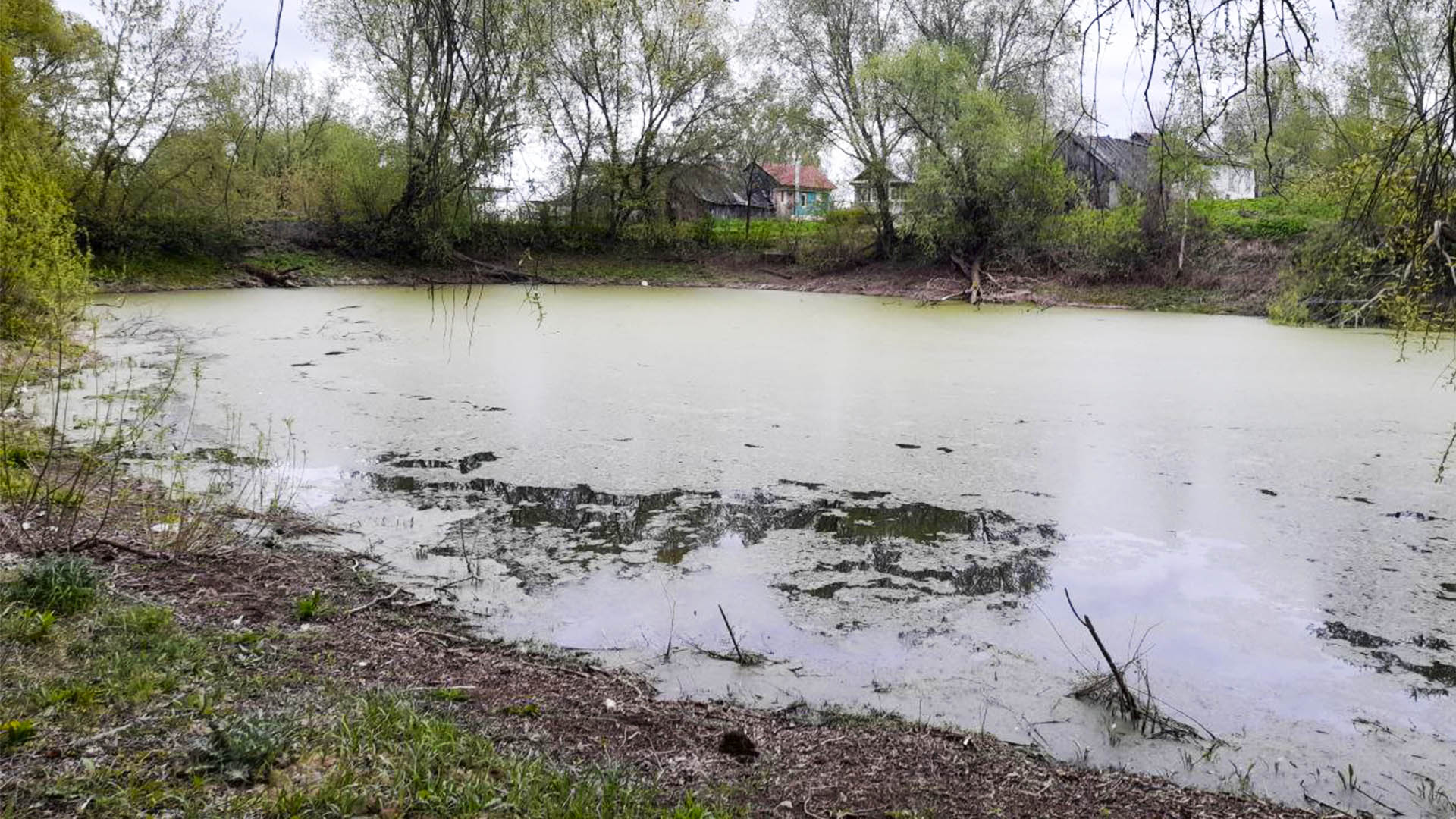 Обустройство противопожарного водоема, с.Осинки