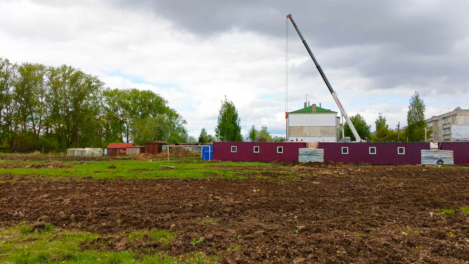 Устройство площадки мини-футбола на территории 14 микрорайона, г.Арзамас