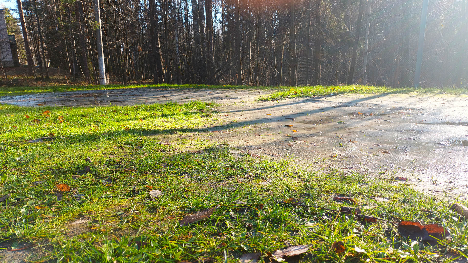 Устройство мини-футбольного поля и волейбольно-баскетбольной площадки на территории МБУ ДО ДООЦ "Водопрь", с.Пологовка
