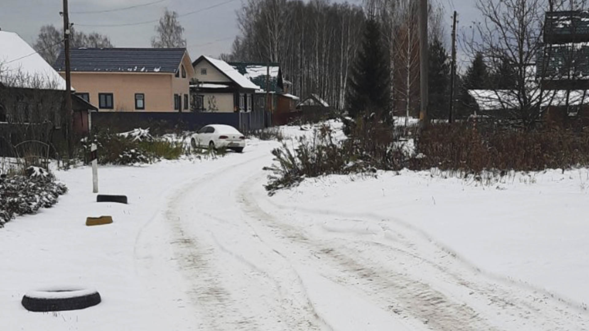 Ремонт дороги, с.Дрюково