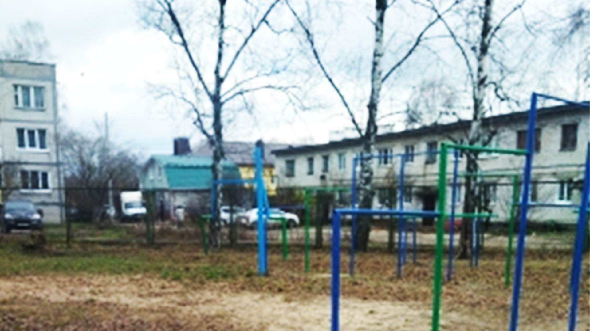 Установка многофункциональной спортивной площадки на территории МБОУ "СОШ №18", р.п.Лукино