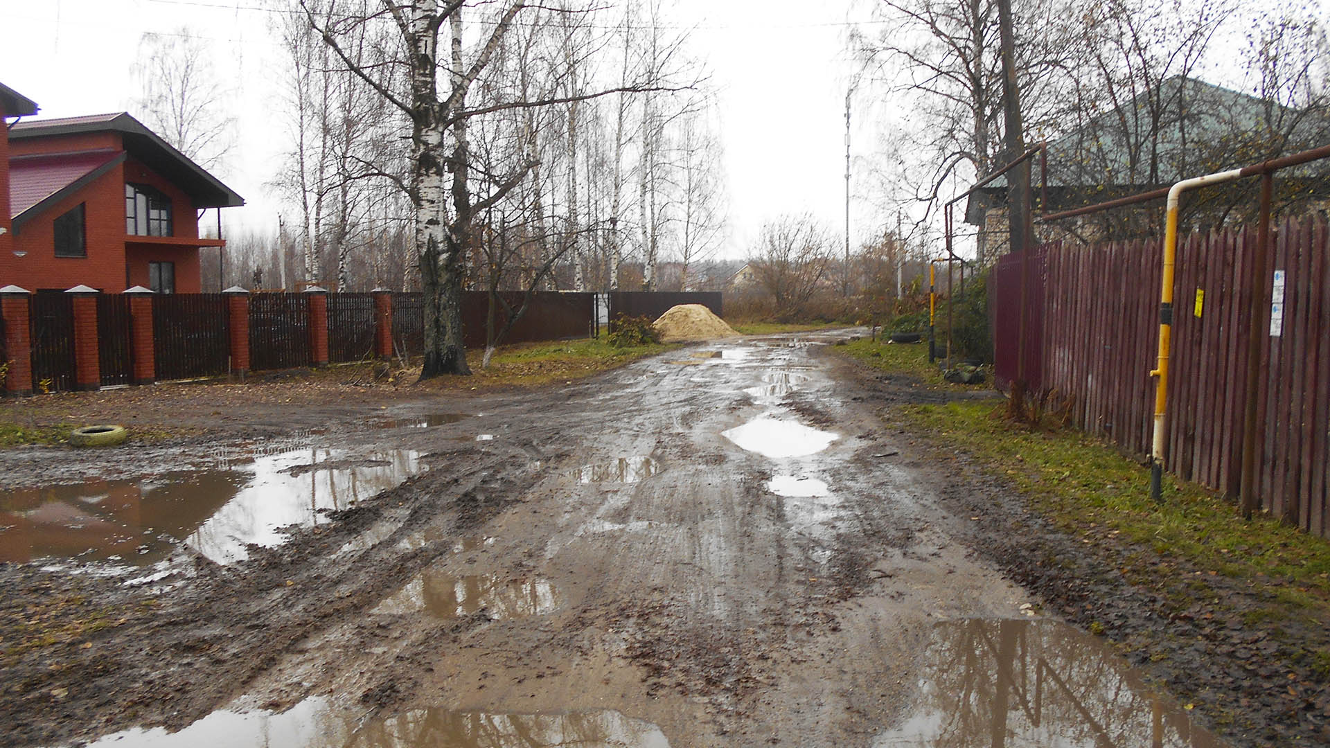 Ремонт участка дороги от д.45 до ж.р.Боталово-4 Краснослободского с/с, д.Ивонькино