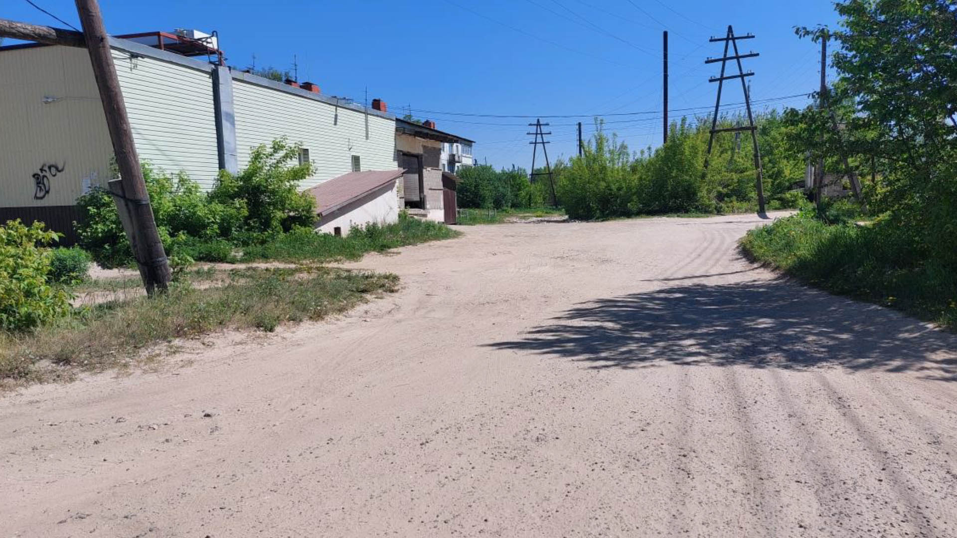 Ремонт участков дороги, с.Редькино