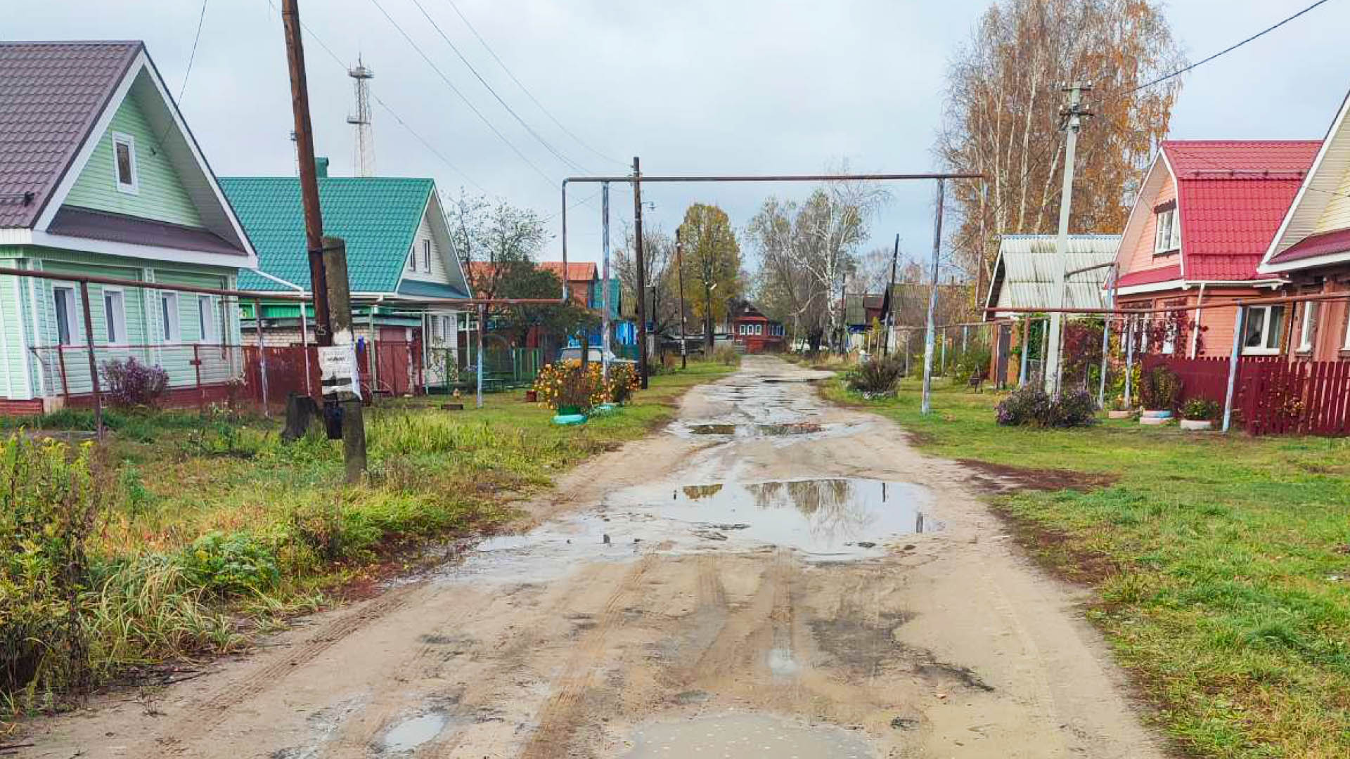 Ремонт участка дороги д.138 - д.226, с.Останкино