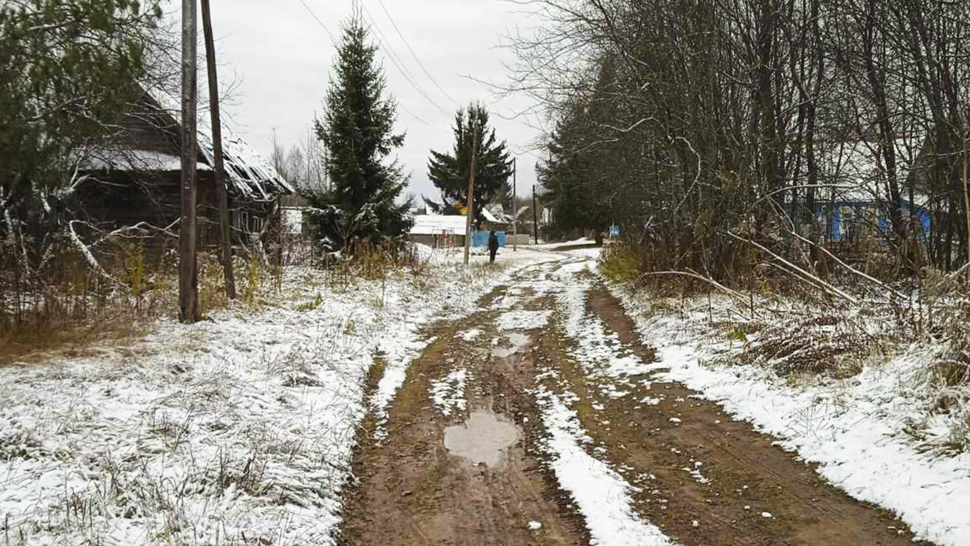 Ремонт участка дороги от д.Дресвино до д.Рябчиково