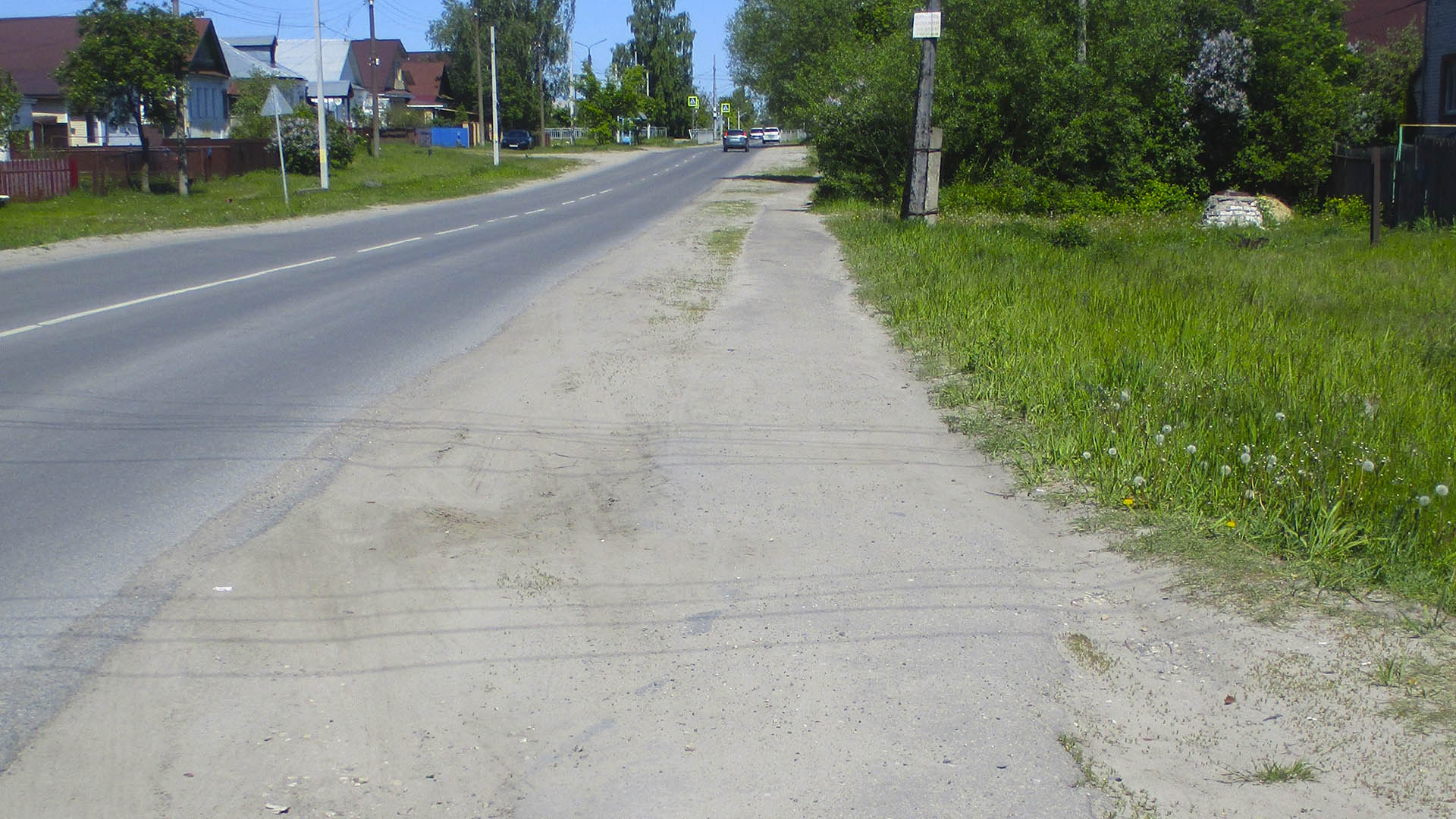 Ремонт тротуара по ул.Железнодорожная, от ул.Адмирала Макарова до ул.Войкова, г.Кулебаки