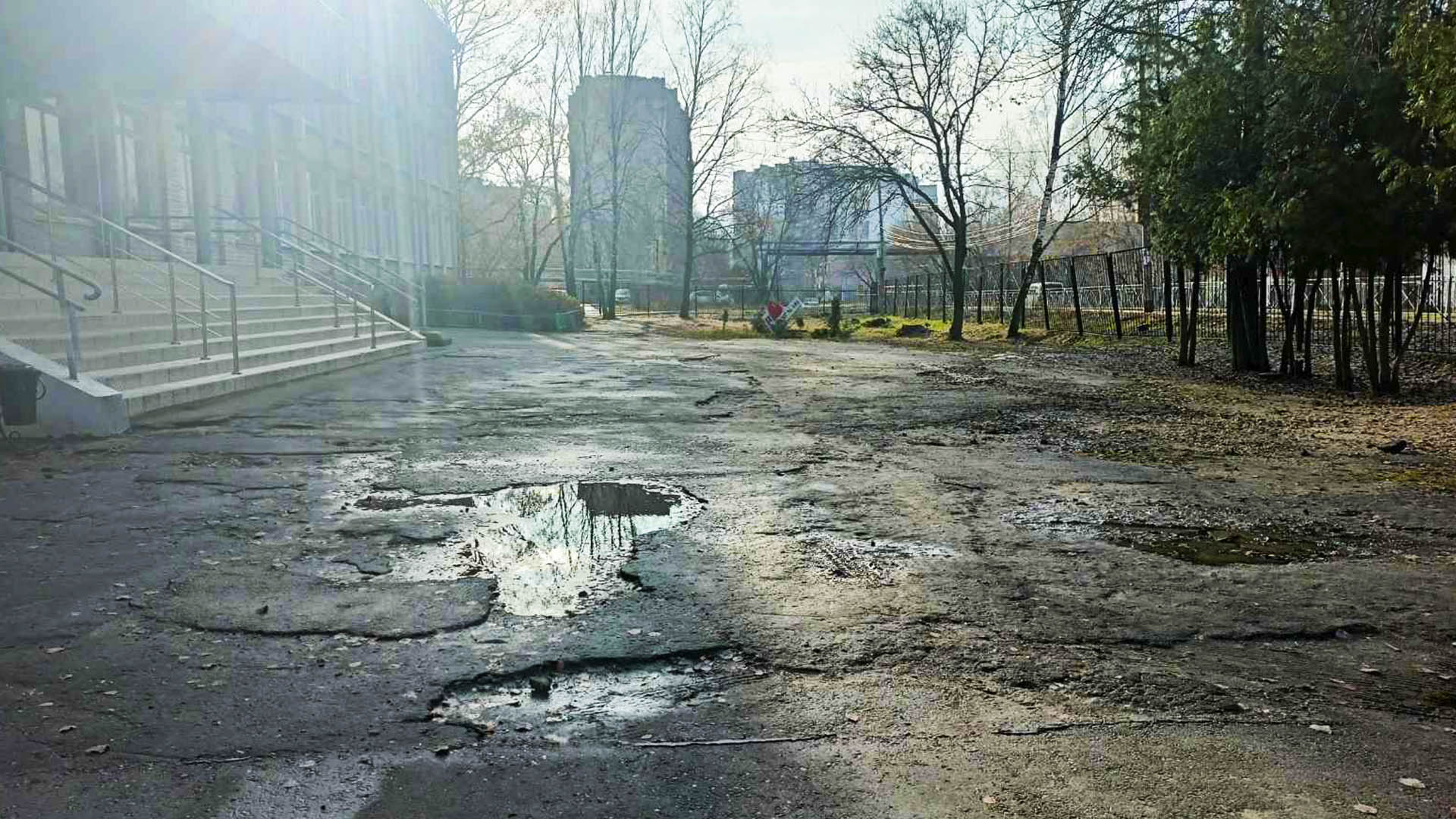 Благоустройство территории МБОУ "Школа
№181", г.Н.Новгород