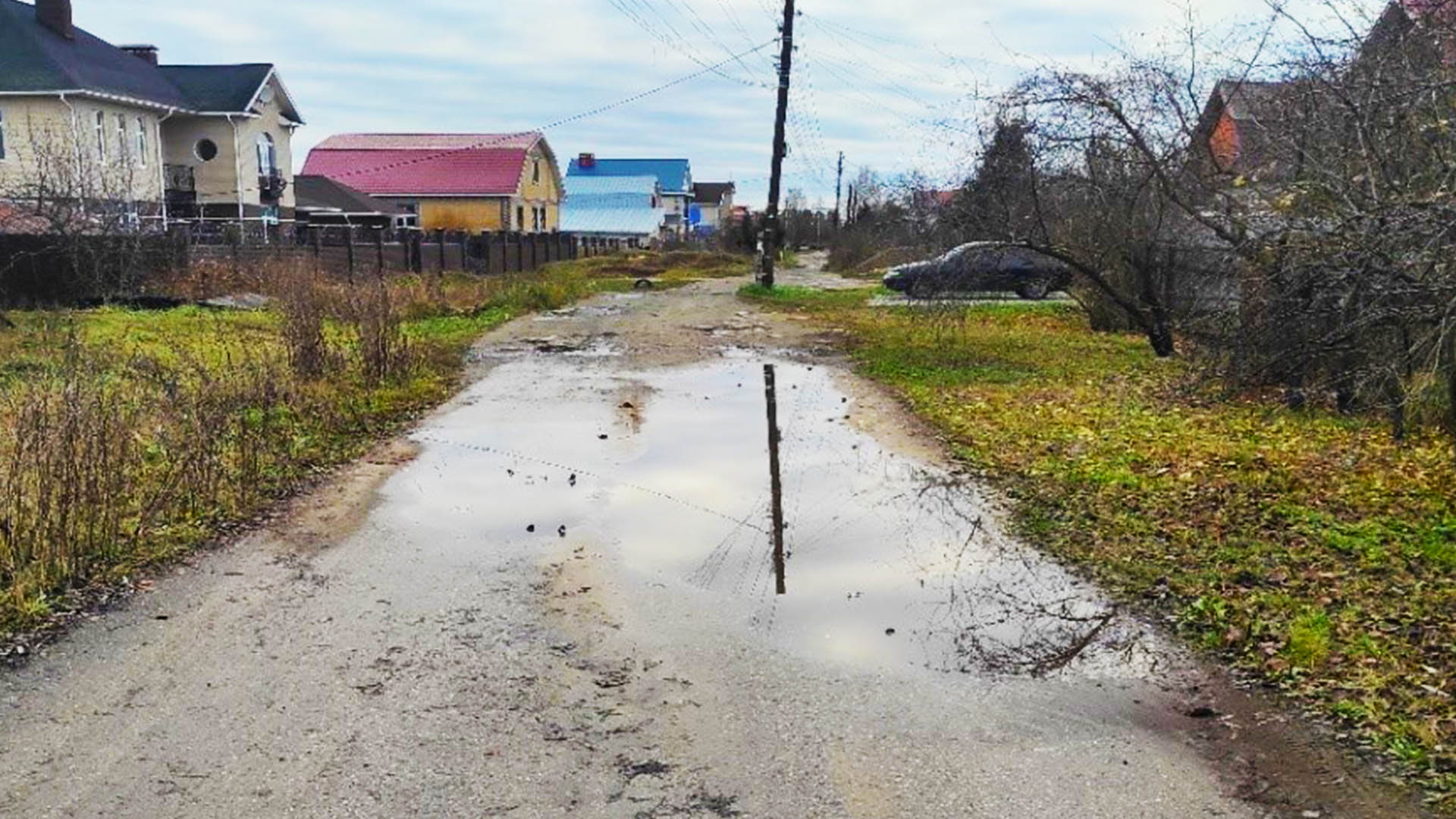 Ремонт дороги по ул.Комарова, р.п.Лукино