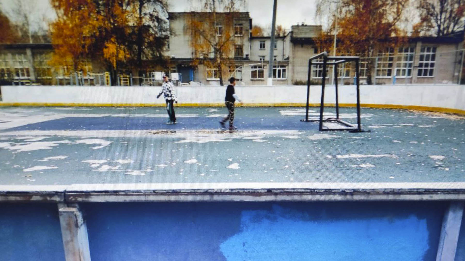 Ремонт мини-стадиона с хоккейной коробкой на территории МАОУ "Школа №183 имени Р.Алексеева", г.Н.Новгород