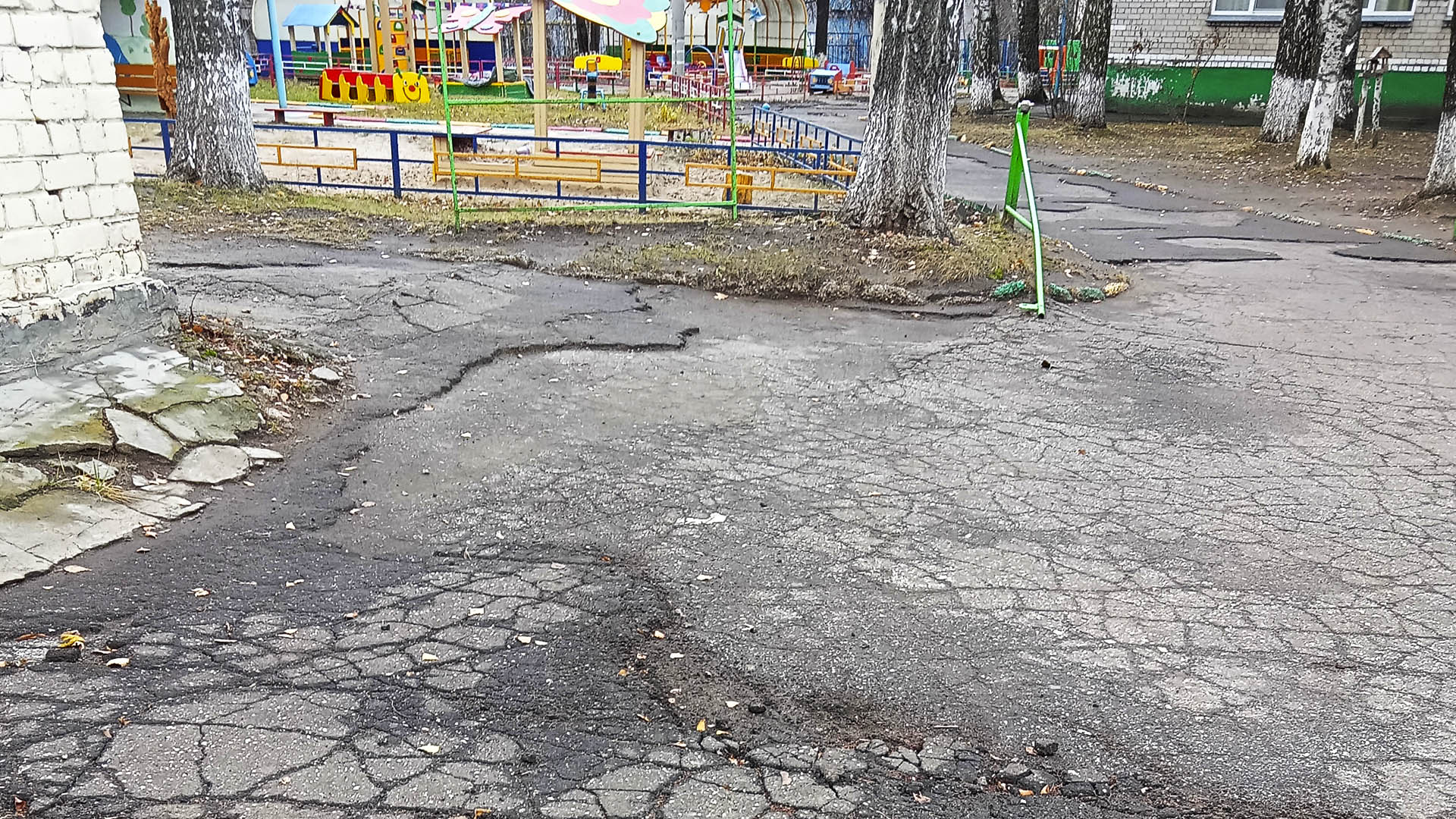 Ремонт асфальтового покрытия на территории МБДОУ "Детский сад
№32 "Березка", г.Н.Новгород