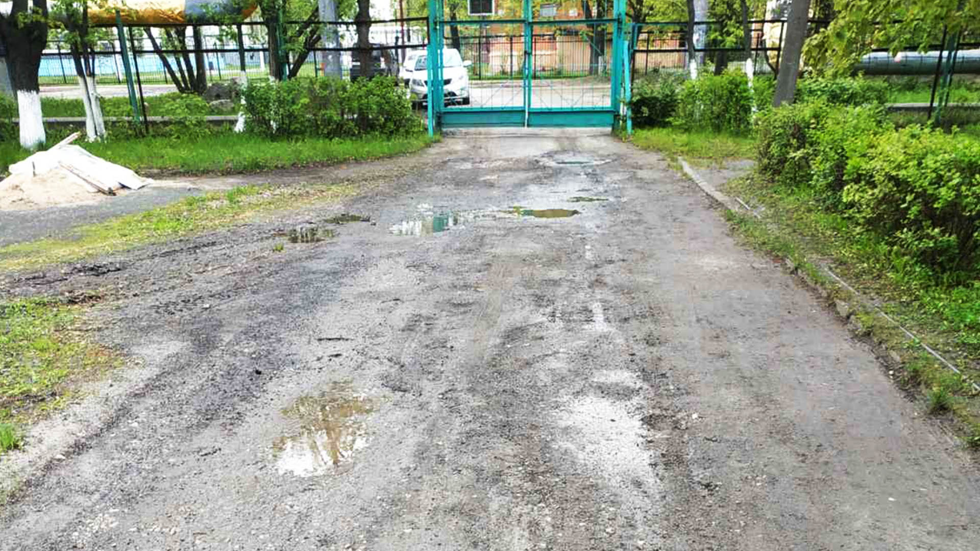 Ремонт асфальтобетонного покрытия на территории МБДОУ "Детский сад №159", г.Н.Новгород