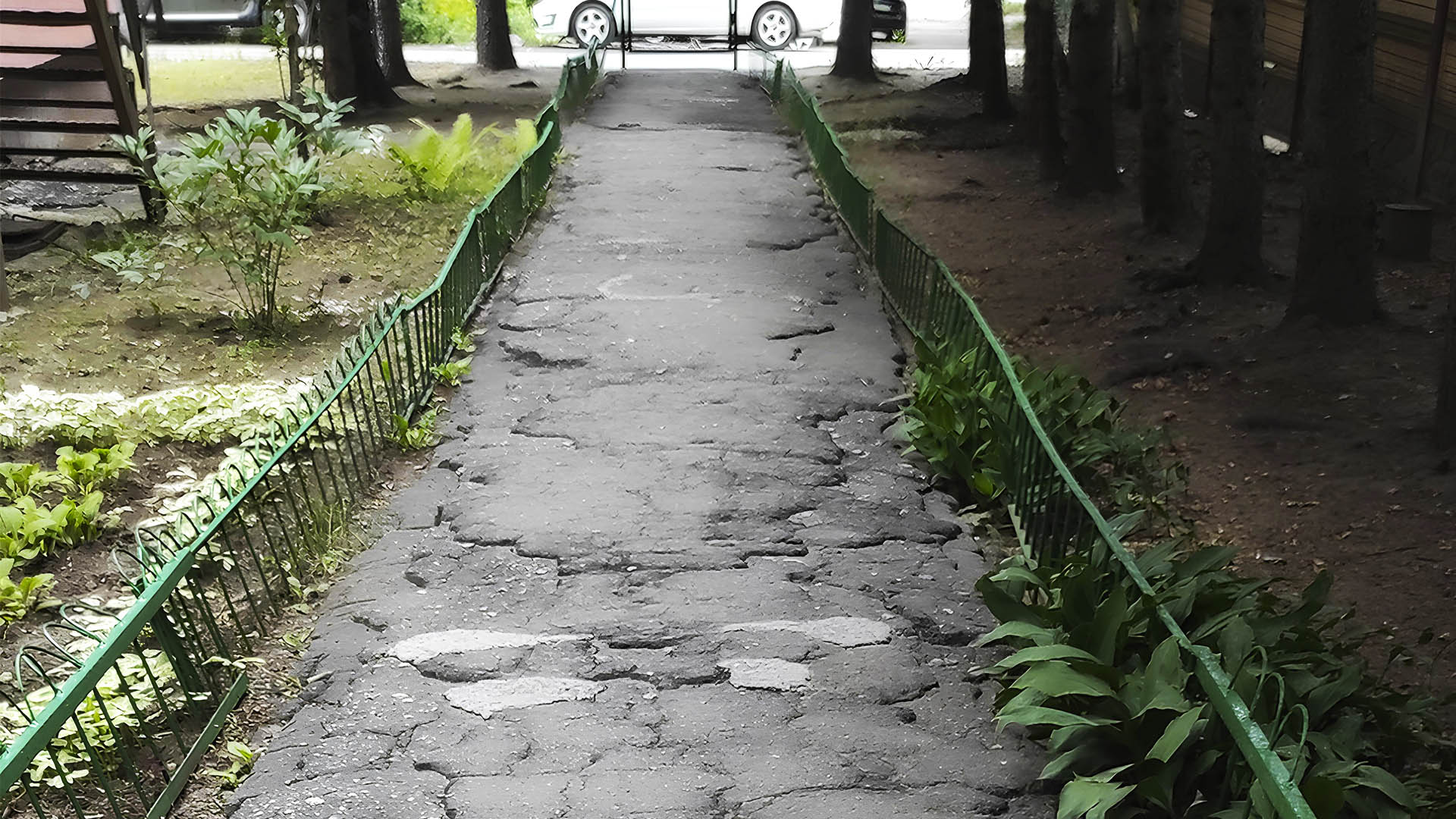 Устройство асфальтобетонного покрытия на территории МБОУ "Детский сад №59 "Колокольчик", г.Н.Новгород