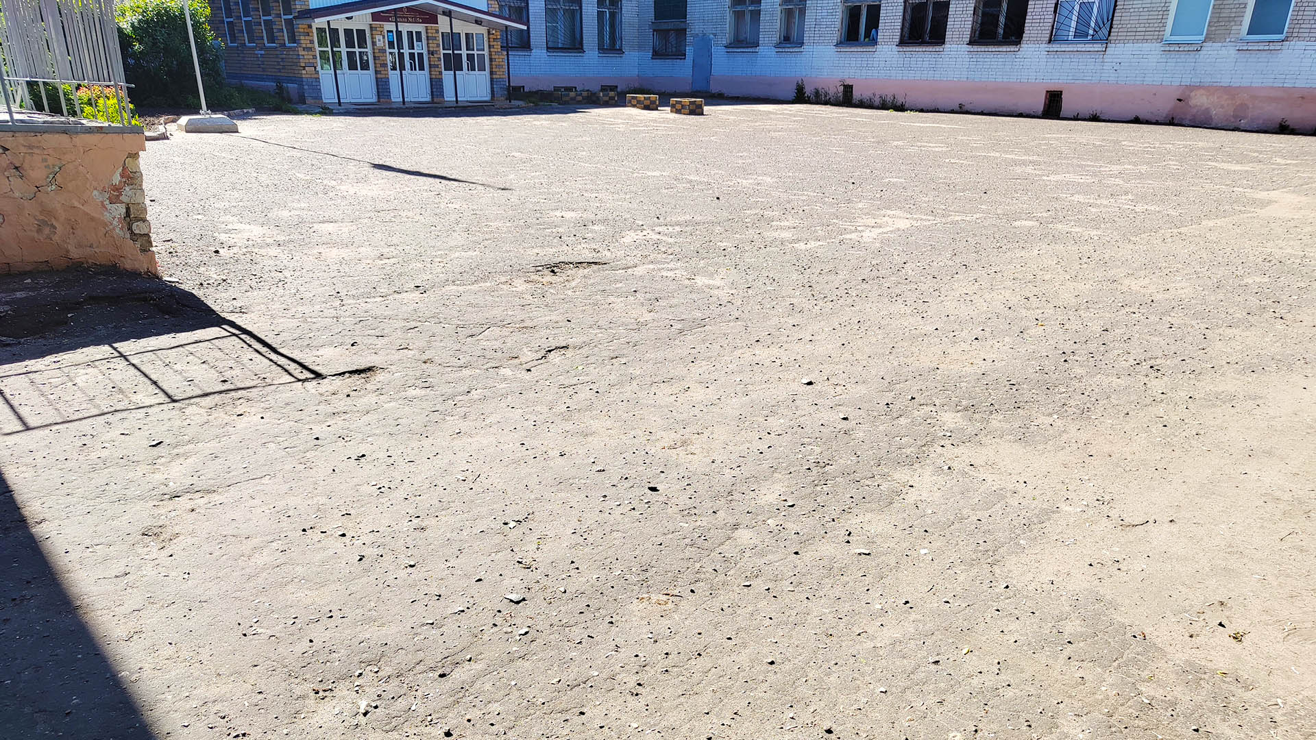 Ремонту асфальтобетонного покрытия на территории МБОУ "Школа №185", г.Н.Новгород