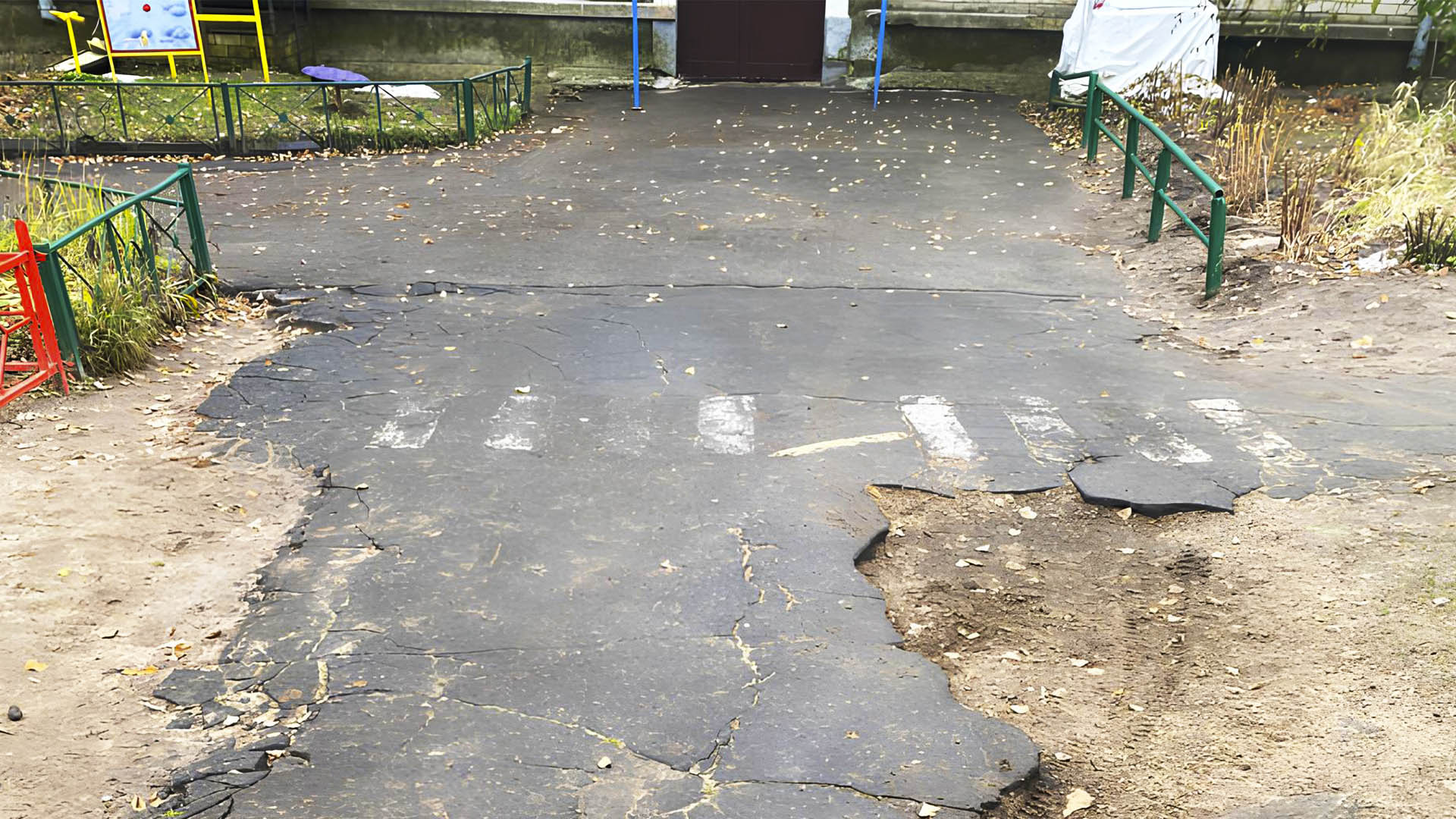 Устройство асфальтобетонного покрытия на территории МБДОУ "Детский сад №277", г.Н.Новгород