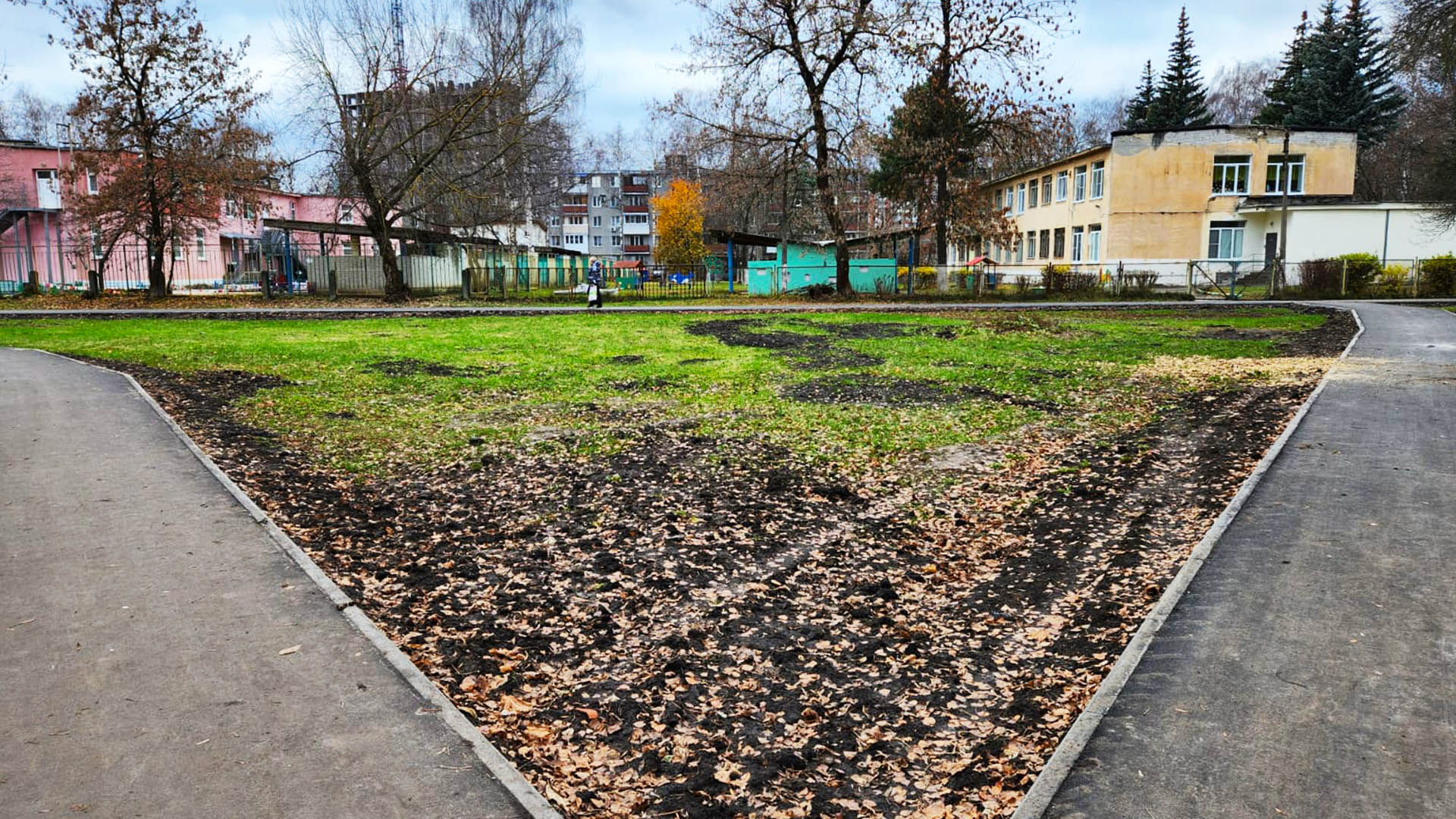 Устройство детской игровой площадки на ул.Шимборского, д.6, г.Н.Новгород