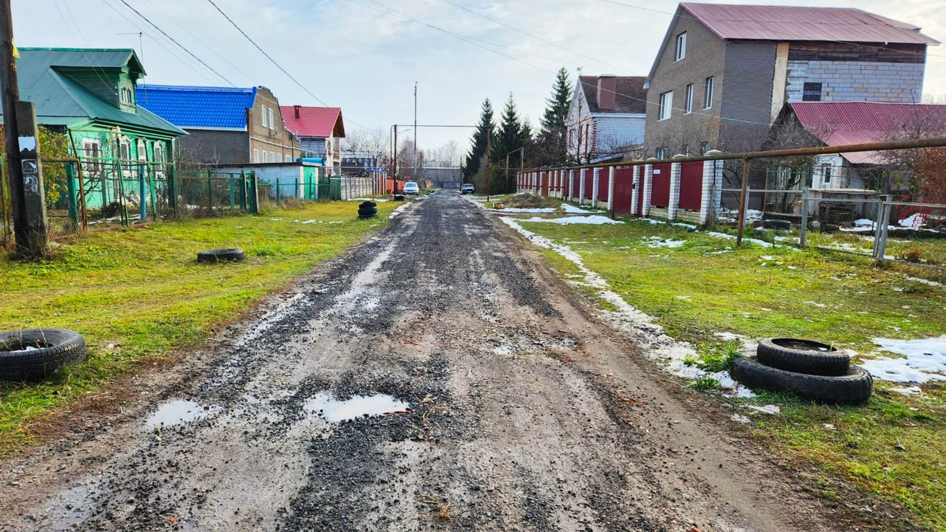 Ремонт дороги по ул.Трансформаторная, д.1 - д.19а, г.Н.Новгород