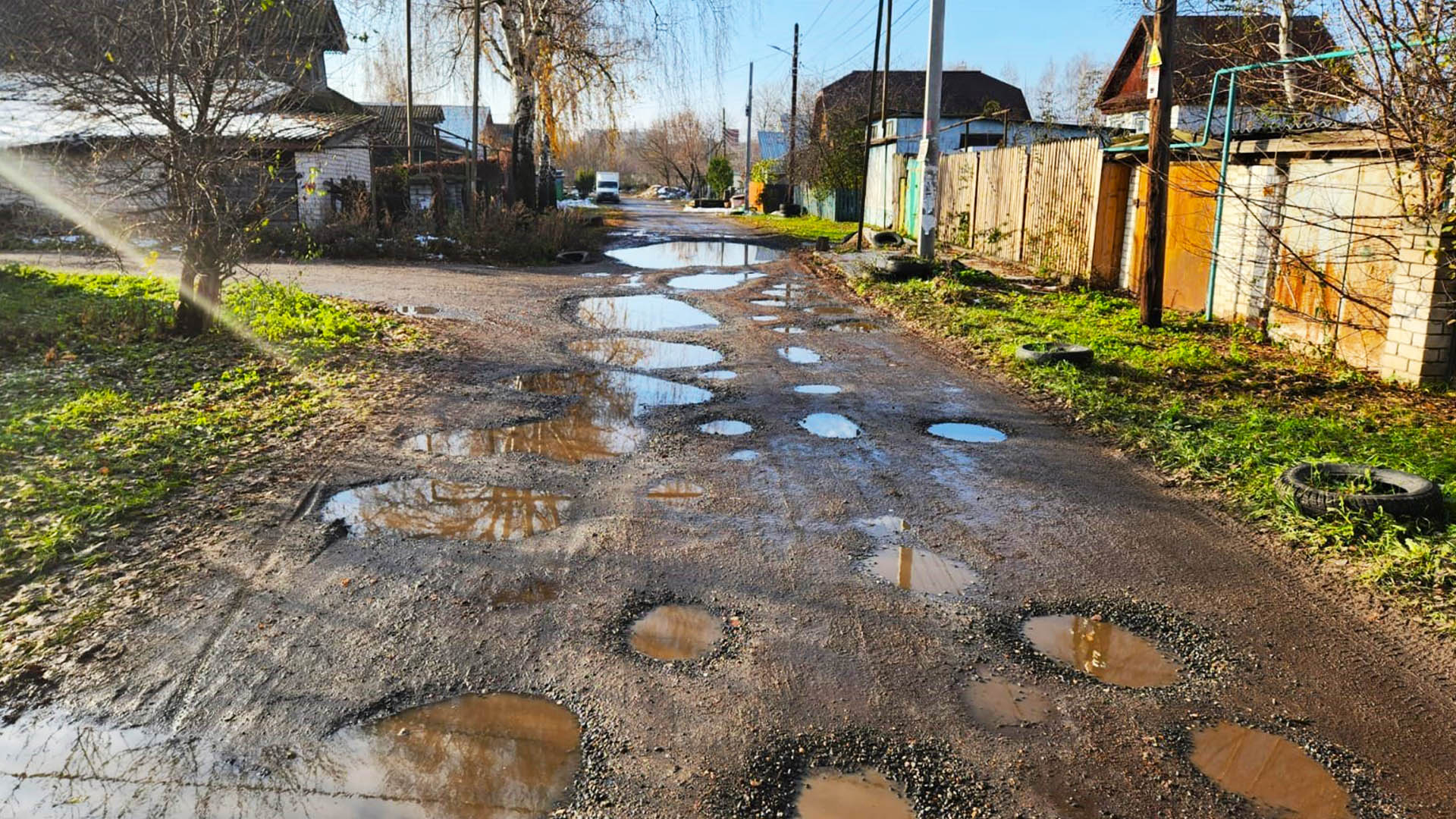 Ремонт дороги по пер.Керамический, от ул.Новые Полянки, д.24 до ул.Ак.Вавилова, д.69, г.Н.Новгород