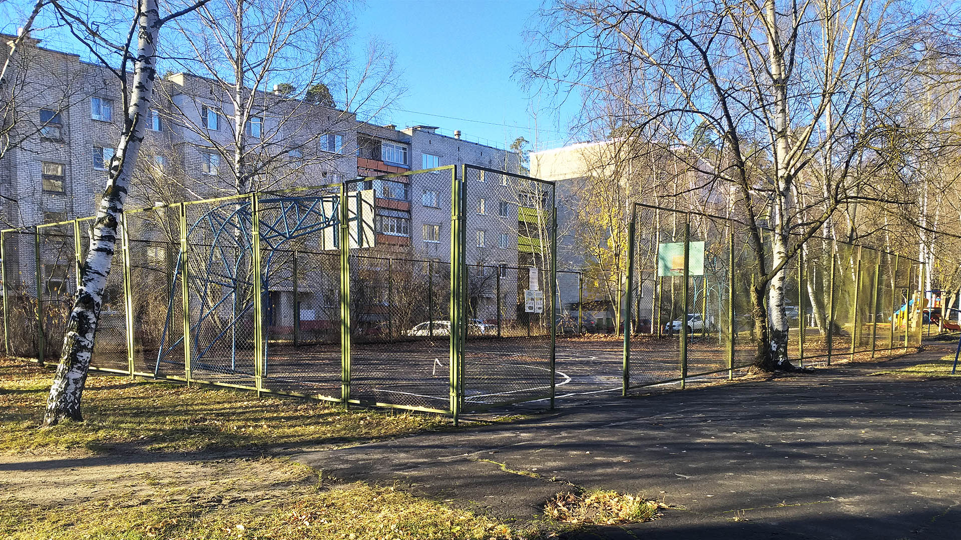 Ремонт спортивно-игровой площадки Центра внешкольной работы, г.Саров