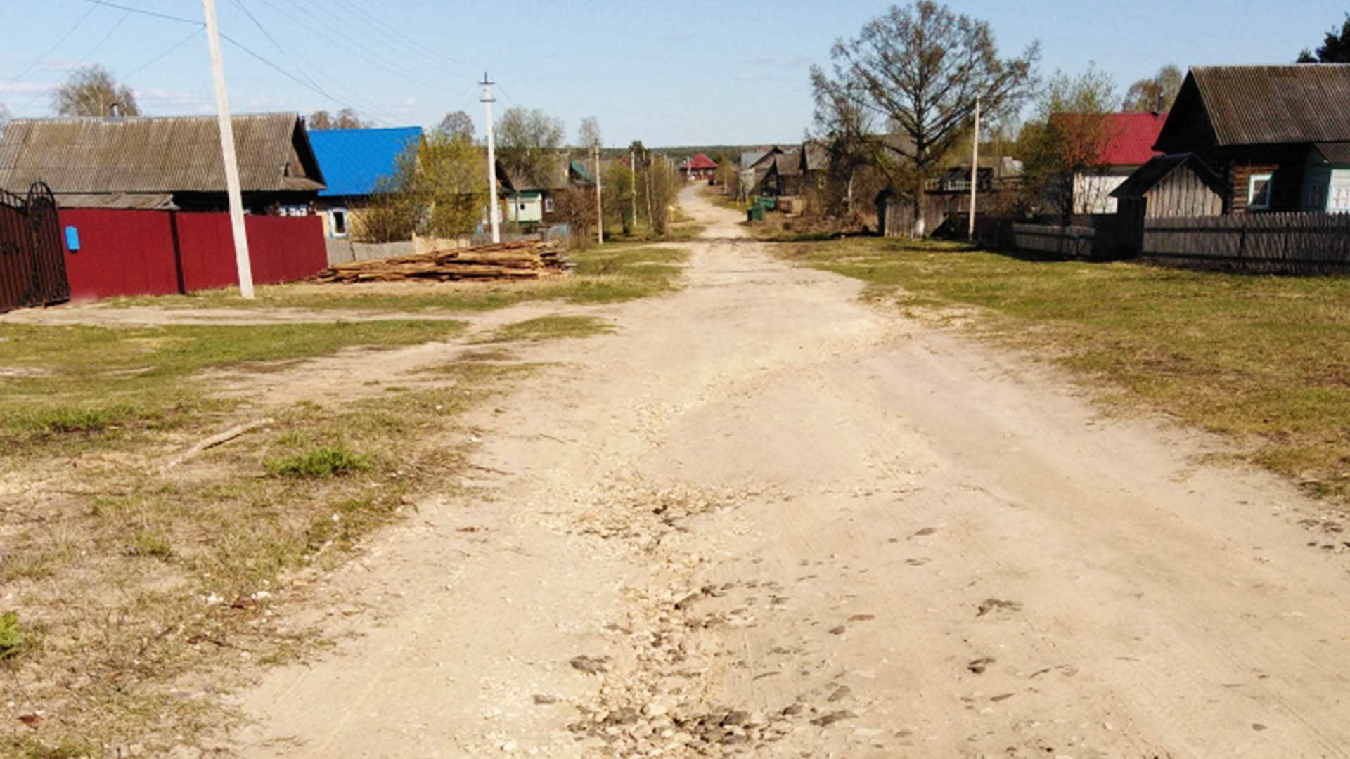 Ремонт дороги по ул.Пушкина, с.Ильино-Заборское