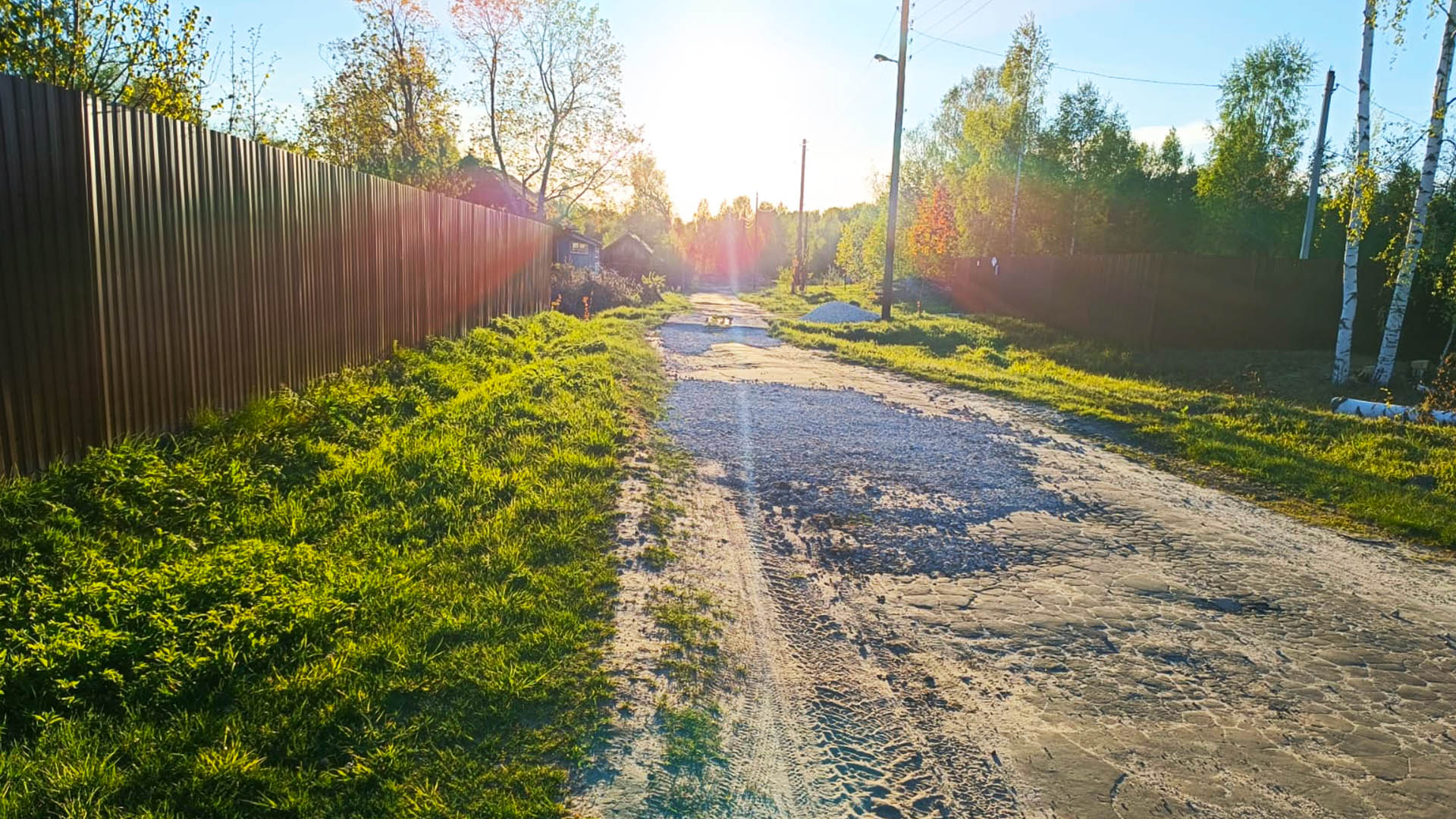Ремонт дороги, д.Михайлово