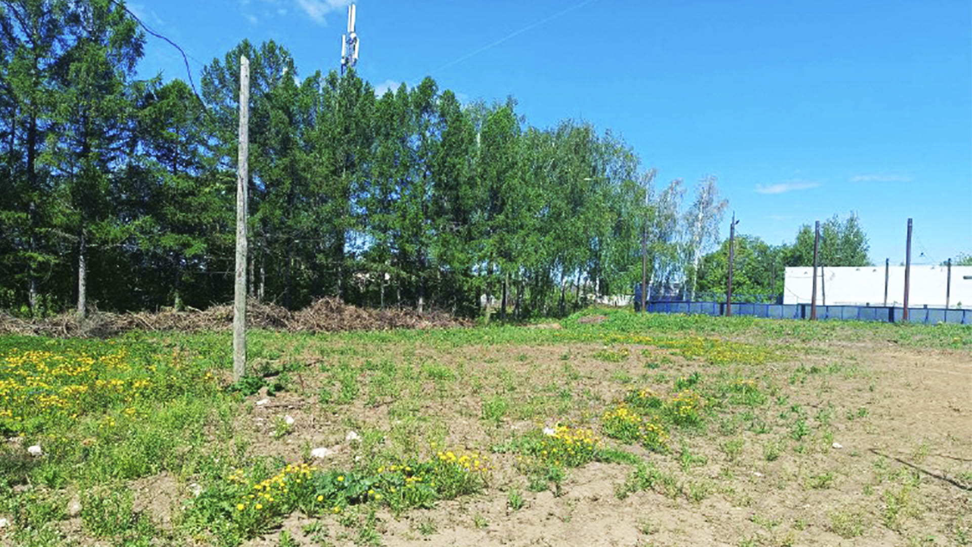 Устройство универсальной спортивной
площадки, д.Прокошево