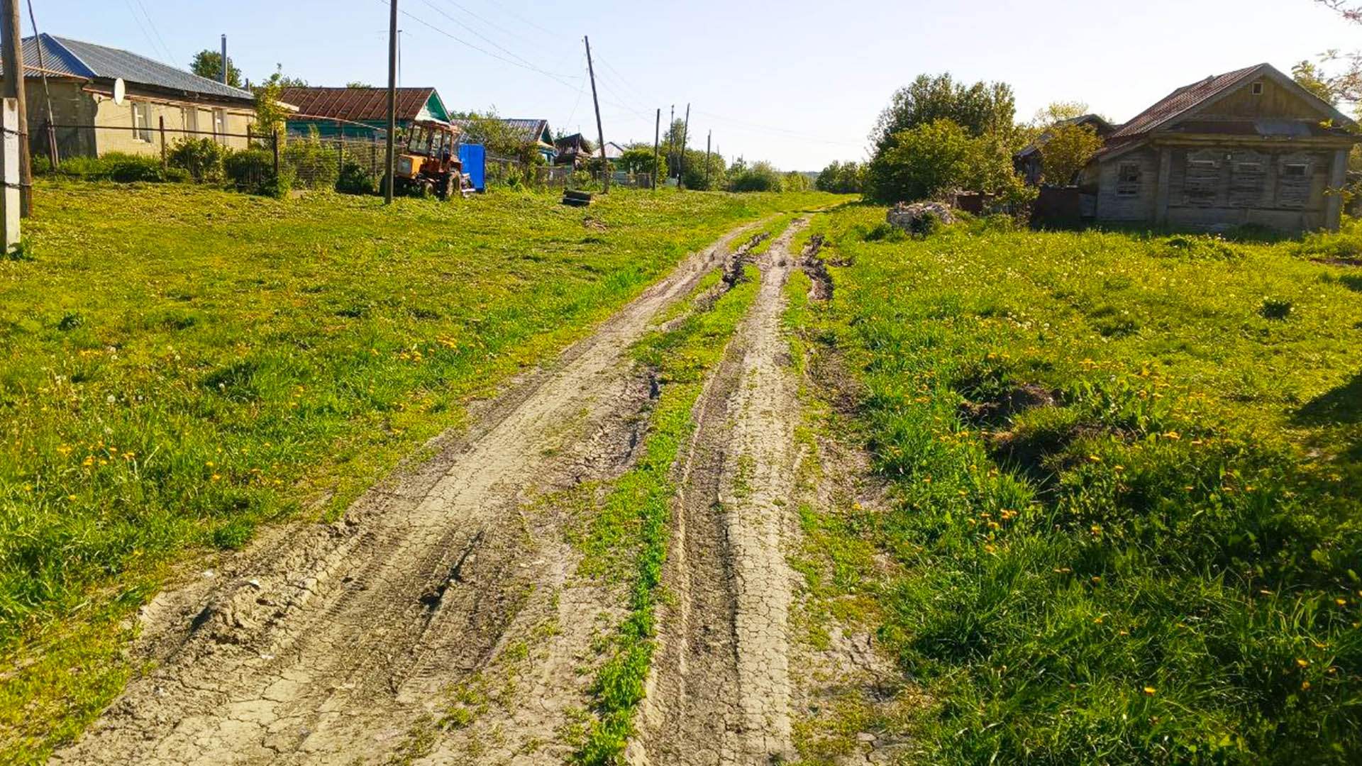 Ремонт участка дороги по ул.Советская, с.Елфимово
