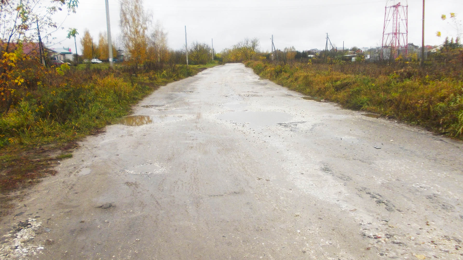 Ремонт участка дороги от а/д Ворсма-Фроловское до фермы №2, с.Грудцино