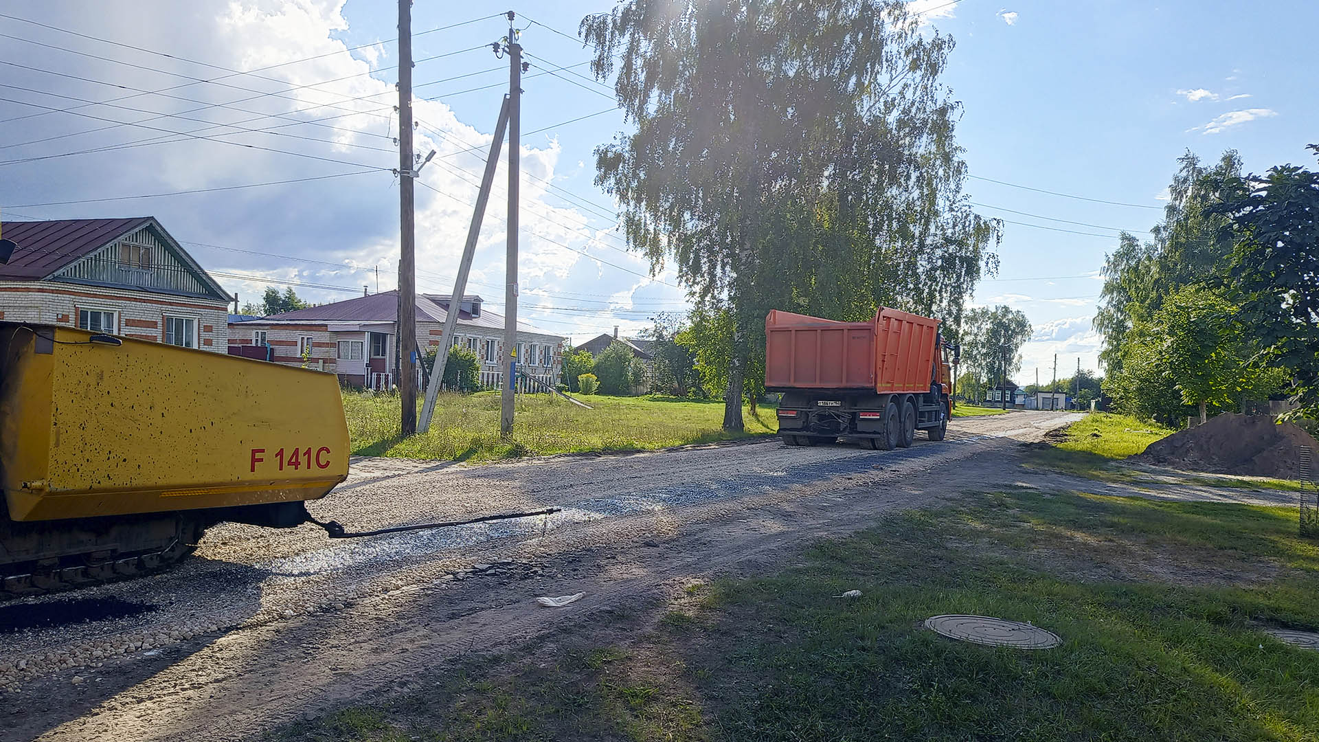 Ремонт дороги по ул.1-я Алексеевка до ул.Володарского уч.№2, ул.2-я Алексеевка, д.11 - д.17, со съездом на ул.Юбилейная до д.6, с.Курмыш