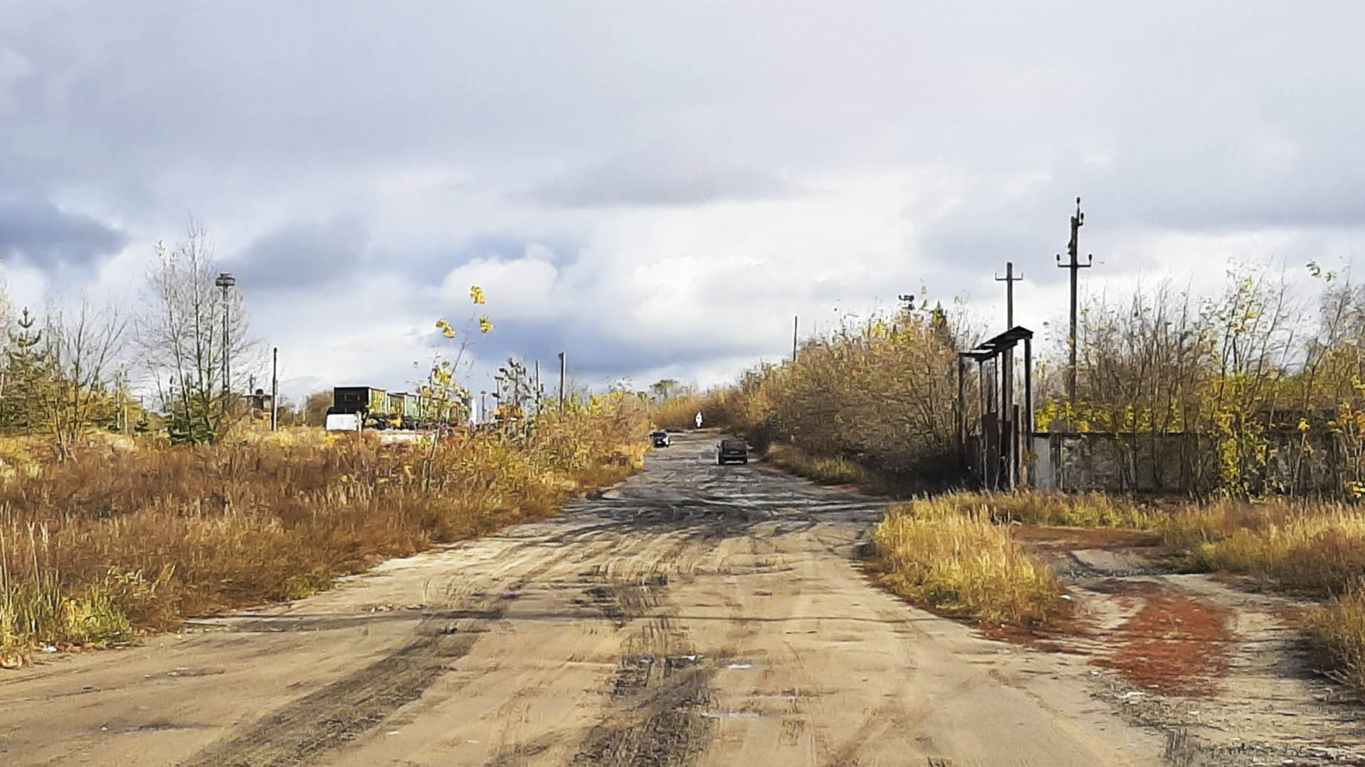 Ремонт дороги по ул.Калинина, д.58 - д.68, ул.Октябрьская, д.12 - д.32, п.Ужовка