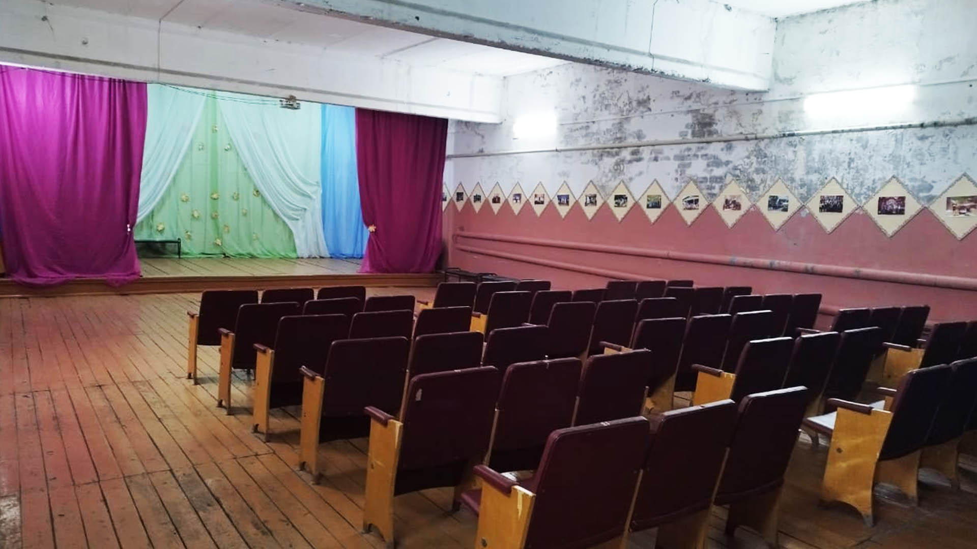 Ремонт внутренних помещений сельского клуба МБУК «ПКДЦ», с.Ильинское