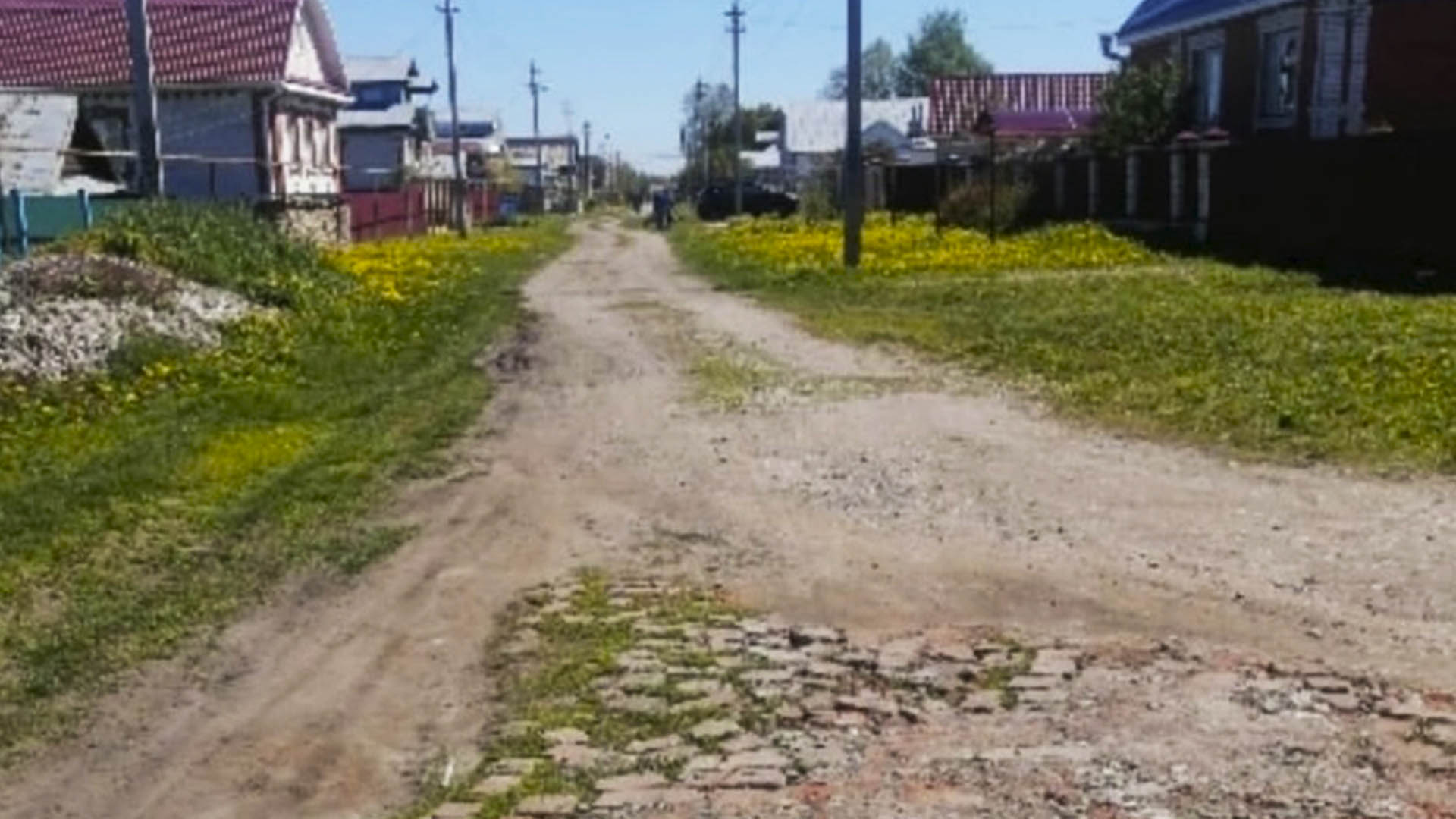 Ремонт дороги по ул.Колхозная, ул.Средняя, с.Анда