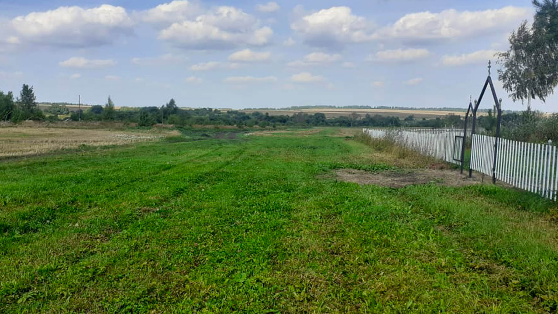 Ремонт дороги к кладбищу, д.Левашовка