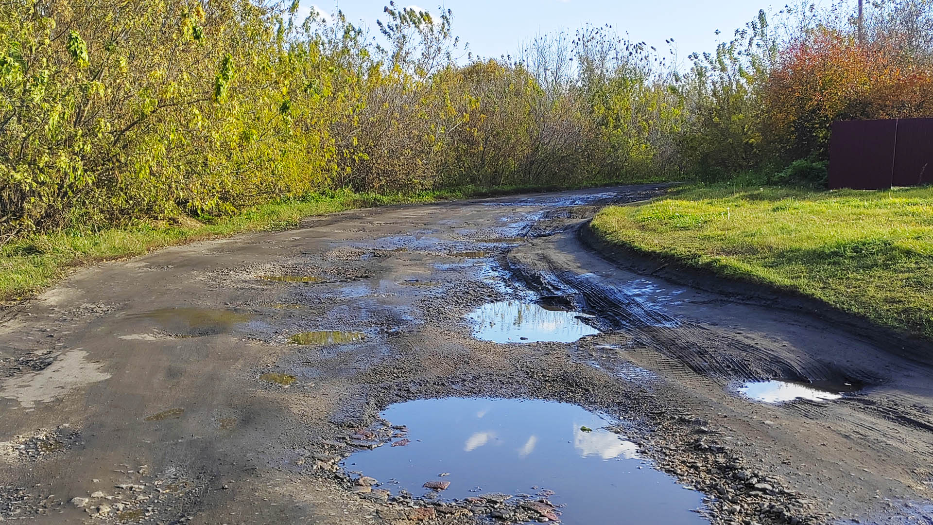 Ремонт дороги от ул.Колхозная до ул.Выездная, с.Мамлейка
