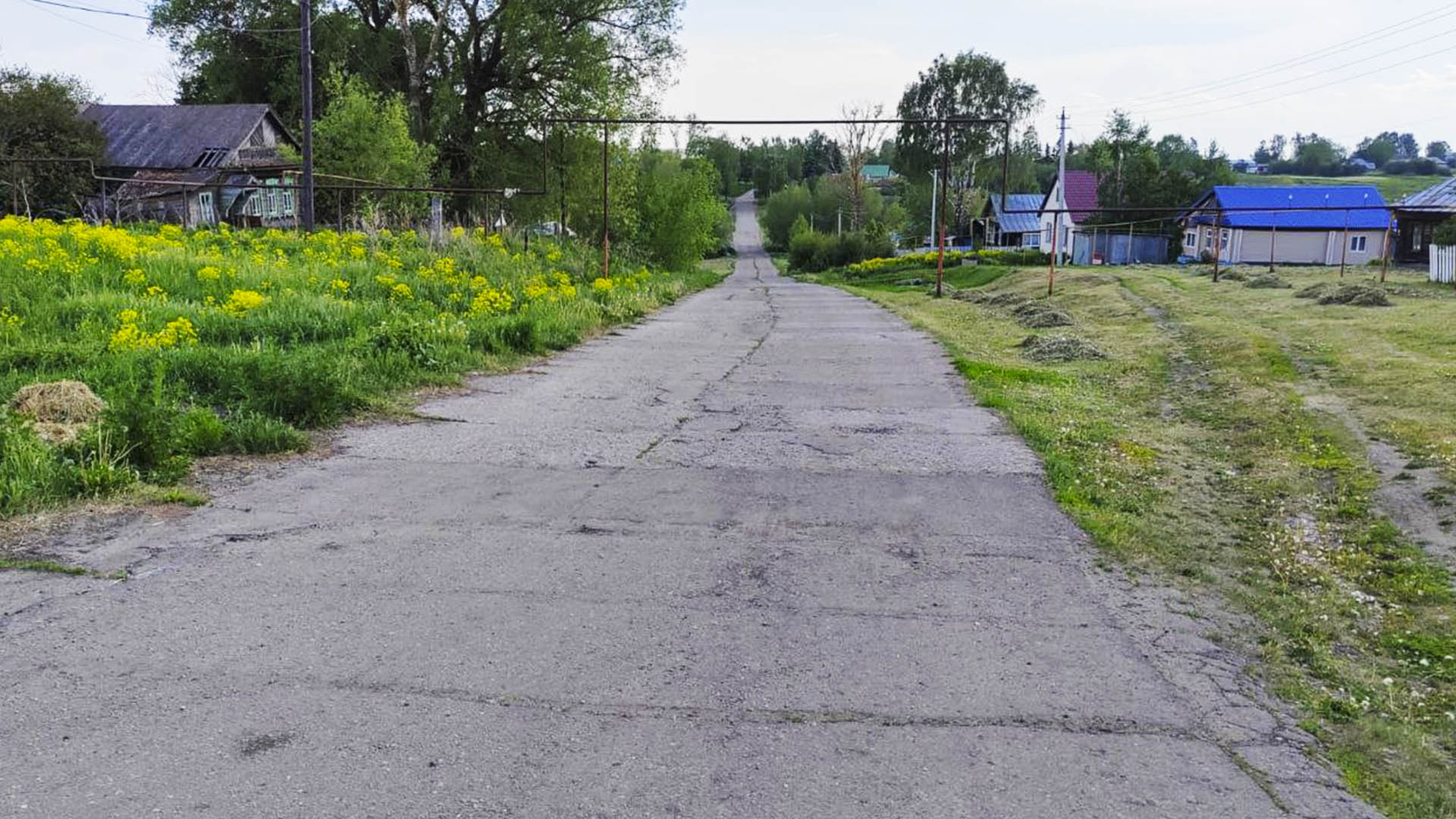 Ремонт дороги по ул.Кооперативная, с.Алферьево