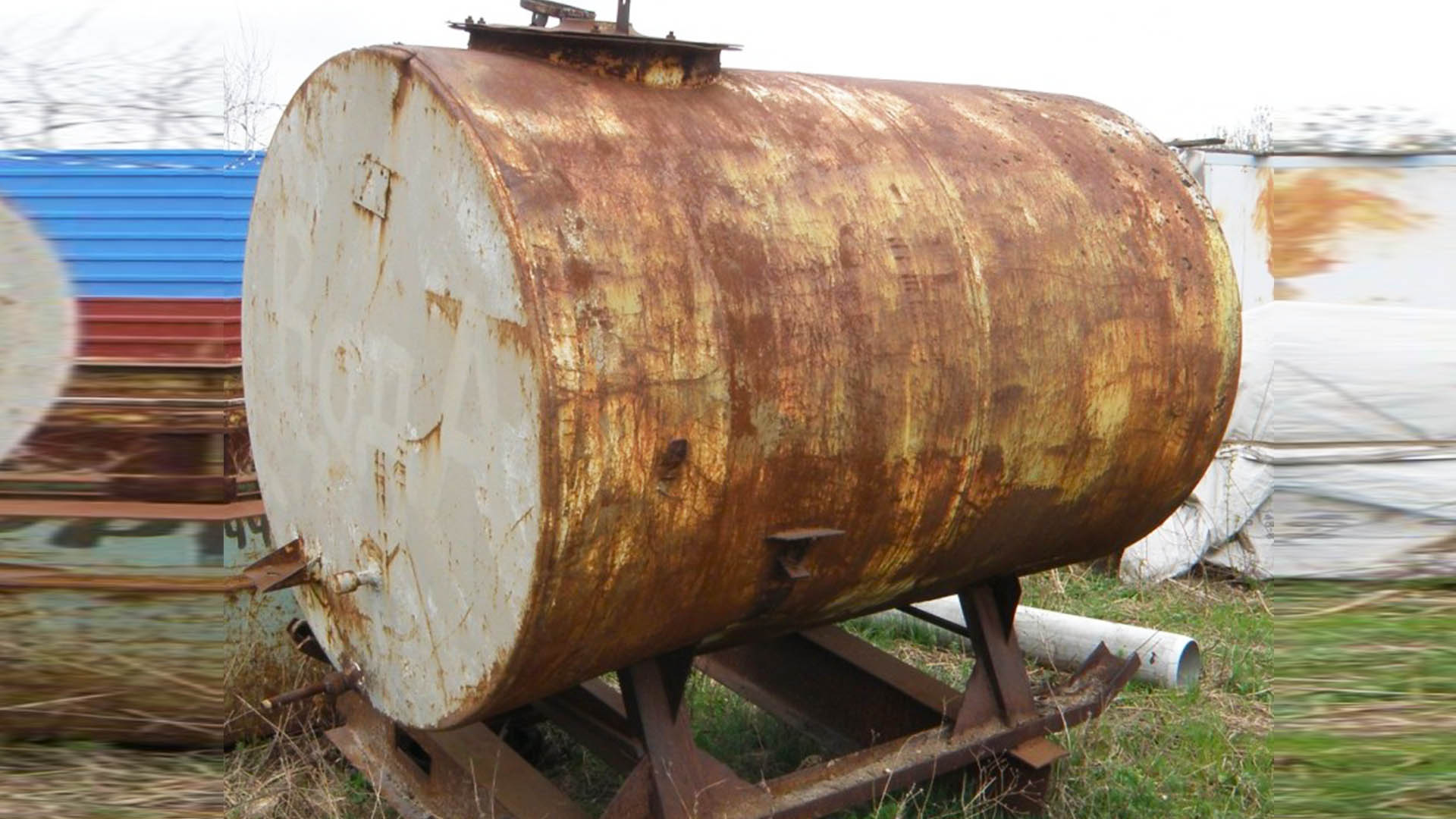 Установка пожарной емкости, д.Стечкино