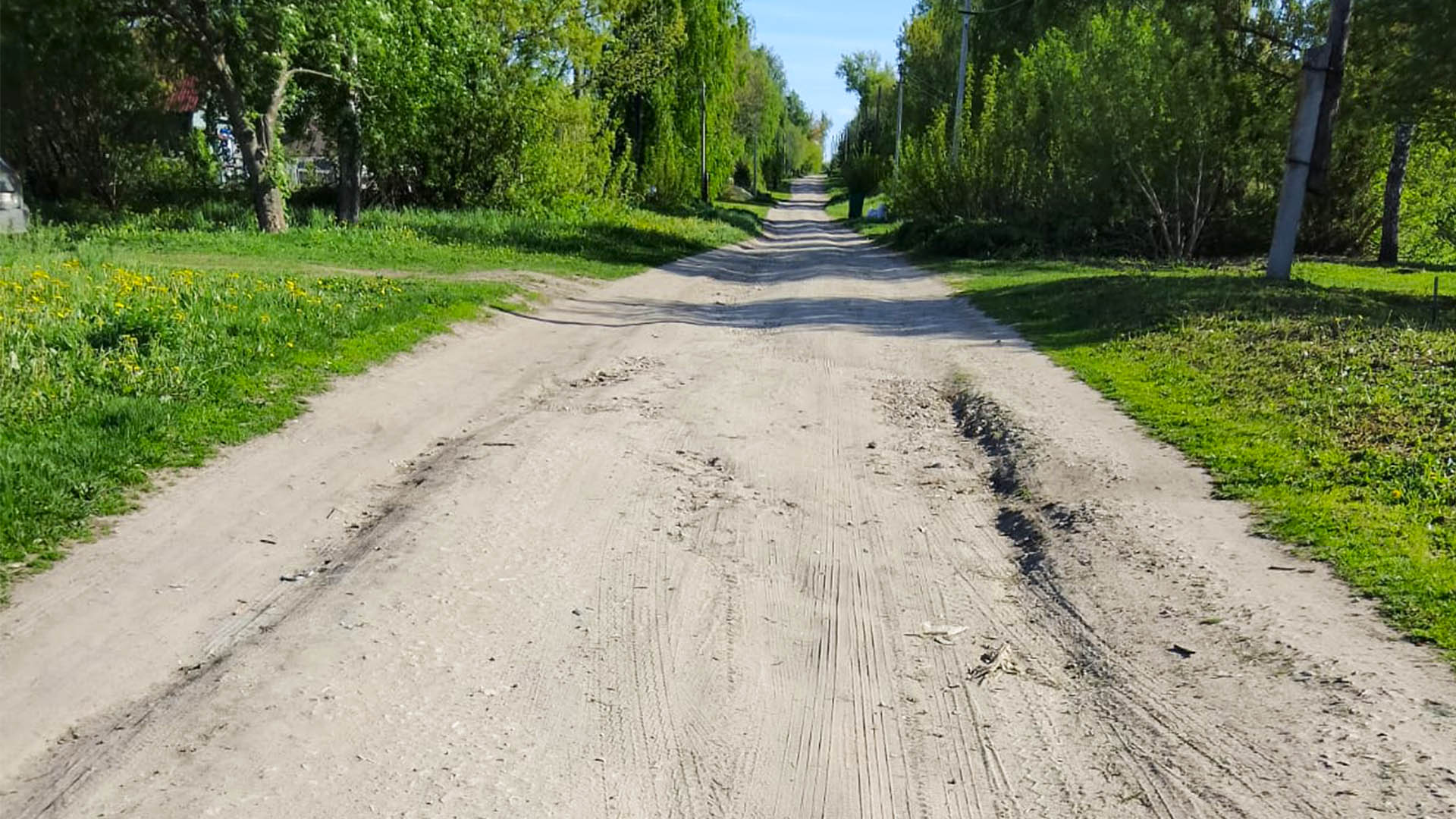 Ремонт дороги по ул.Советская, с.Вазьянка