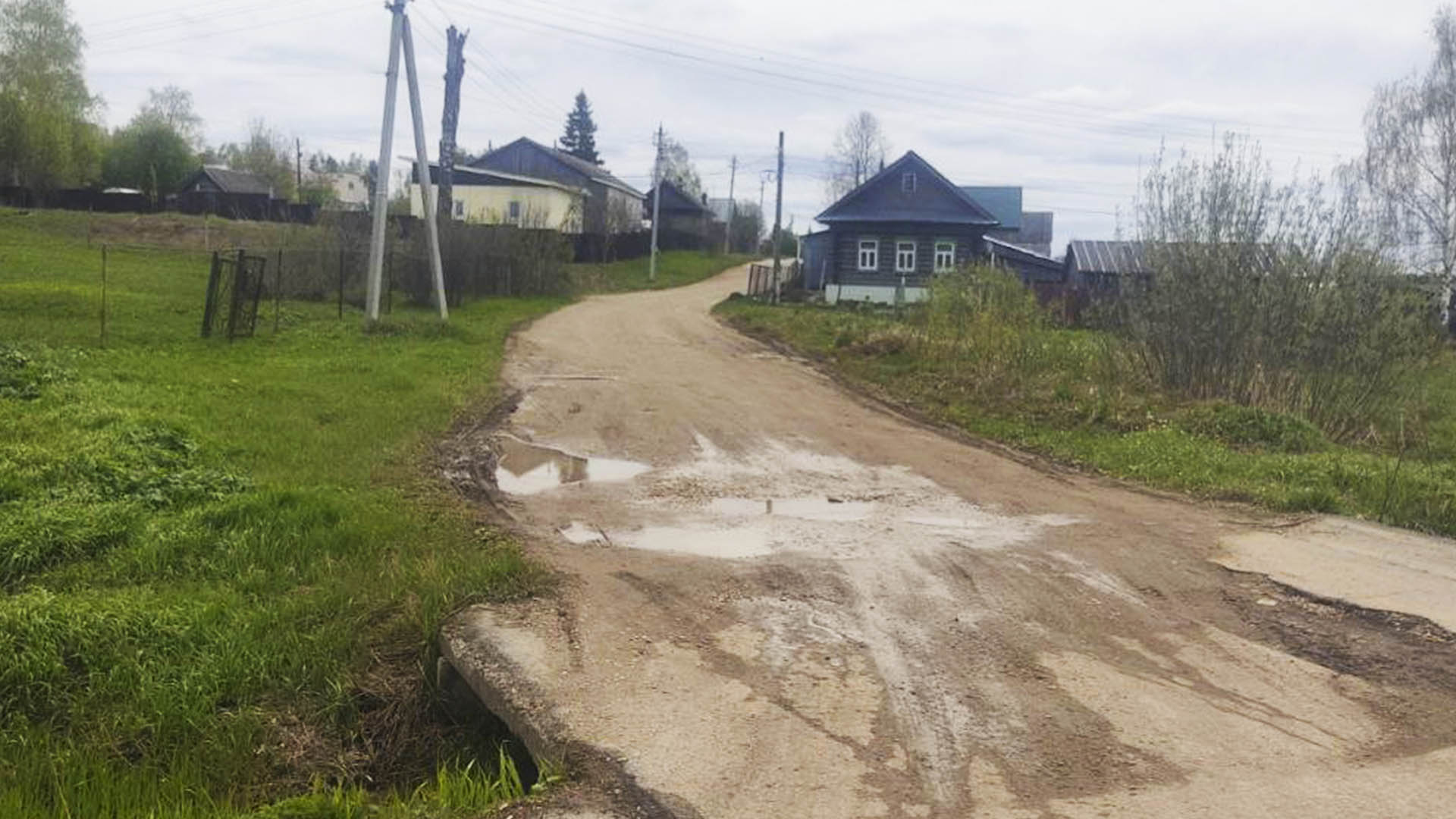 Ремонт дороги по ул.Больничной, р.п.Тоншаево