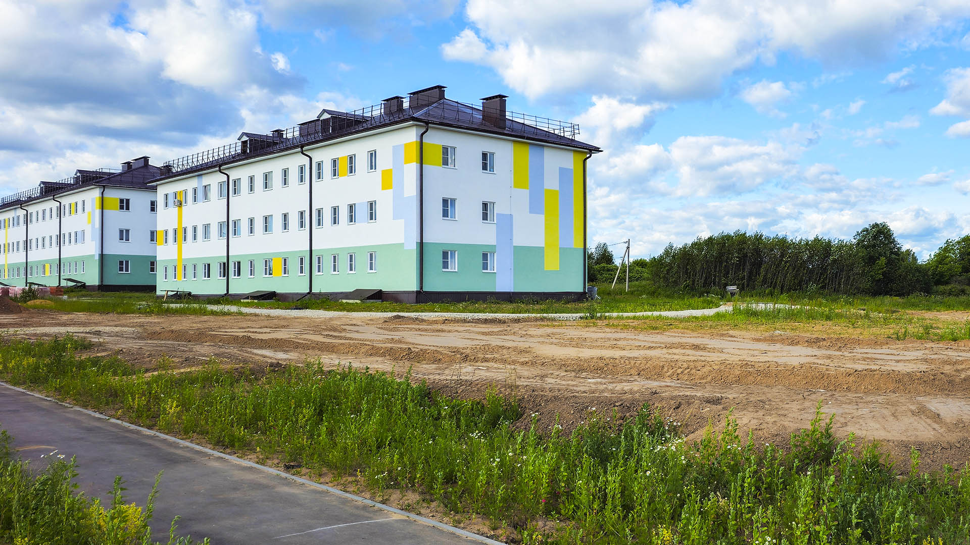 Устройство спортивной площадки в мкр-н.Хозцентр, г.Урень