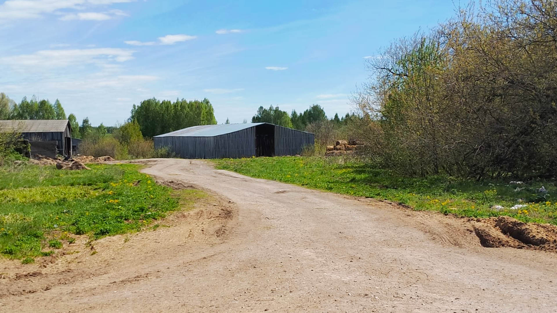 Ремонт дороги к д.Большое Доброво