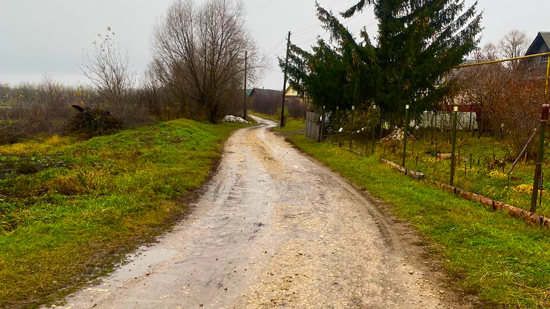 Ремонт дороги по ул.Северная, п.Красный Бор