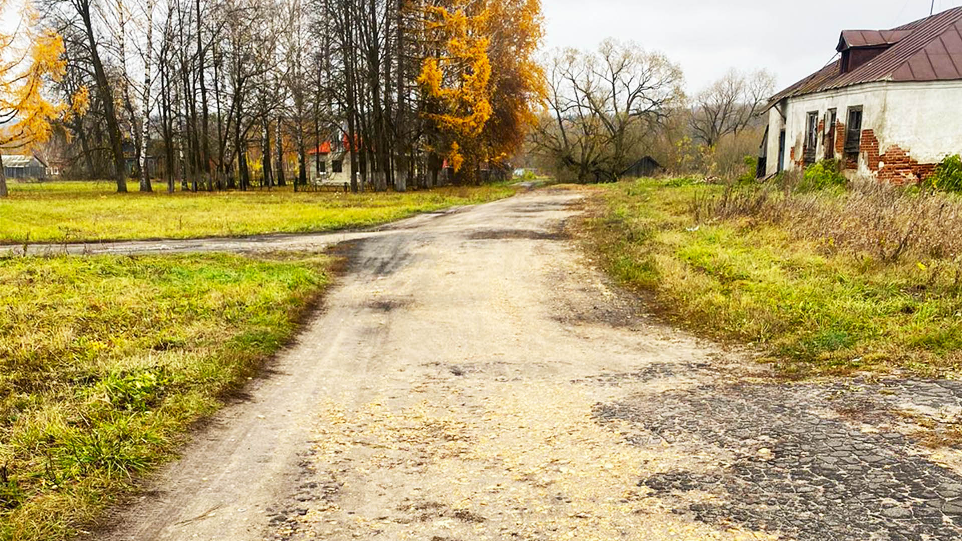 Ремонт дорог, с.Пасьяново