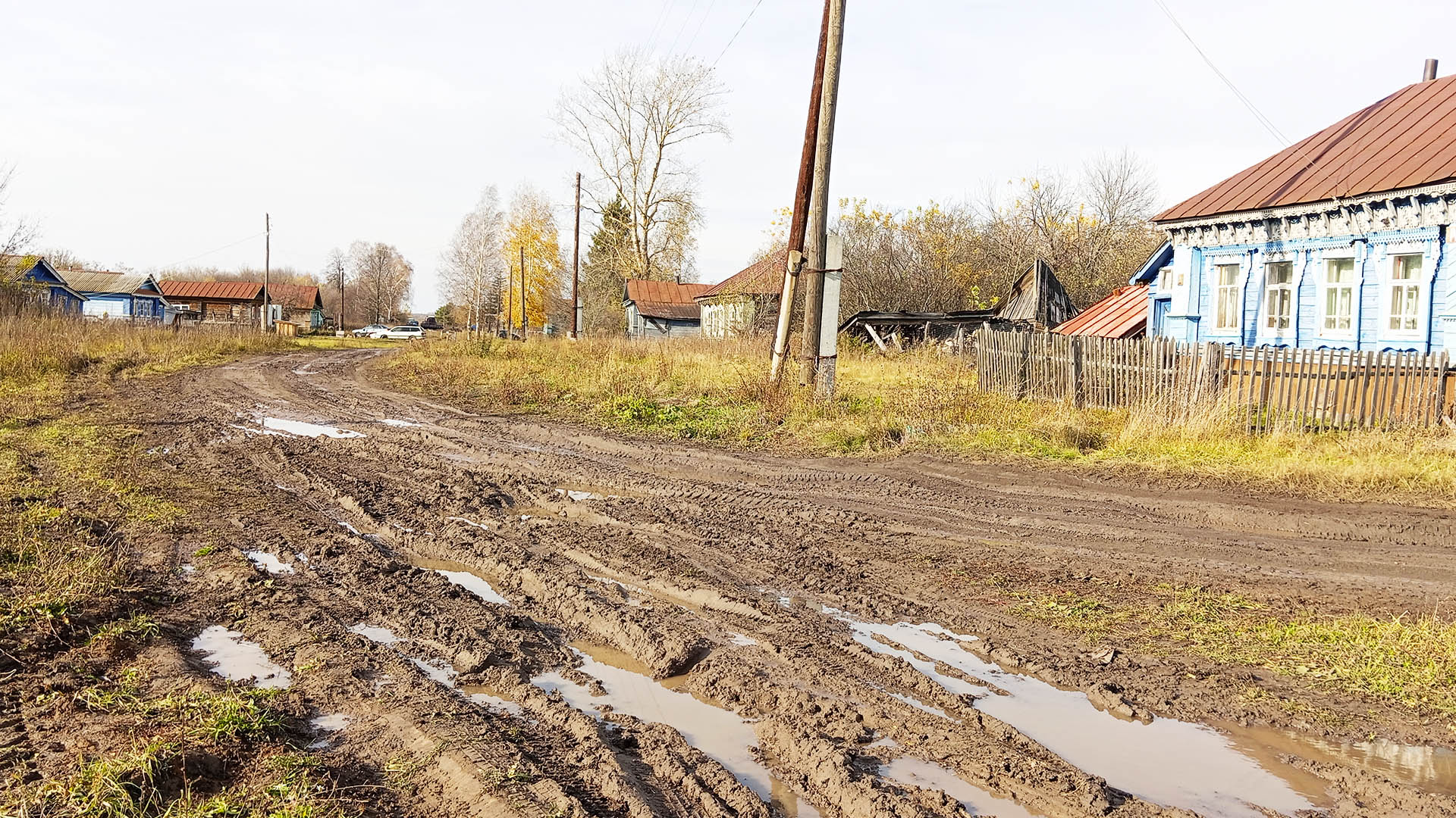 Ремонт дорог, с.Силино