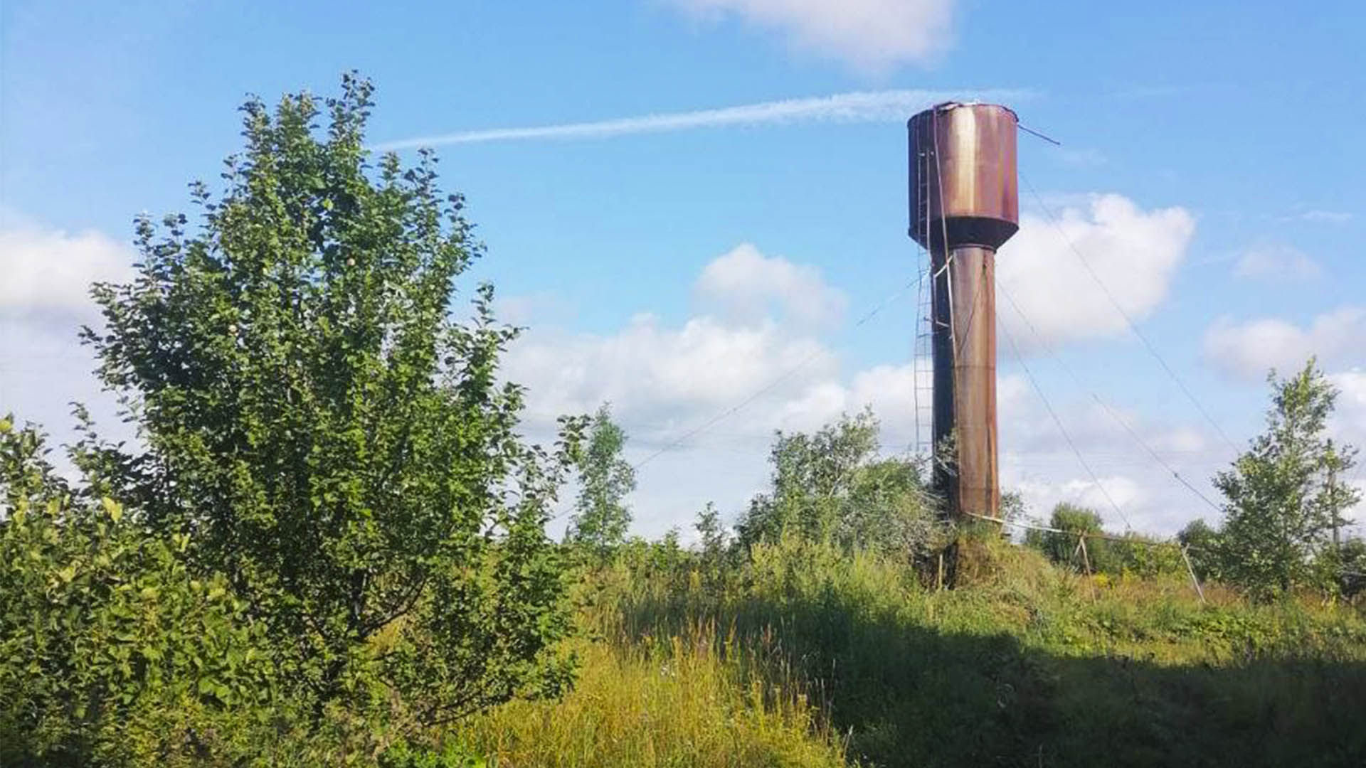 Установка водонапорной башни "Рожновского" на ул.Полевая, с.Кишкино