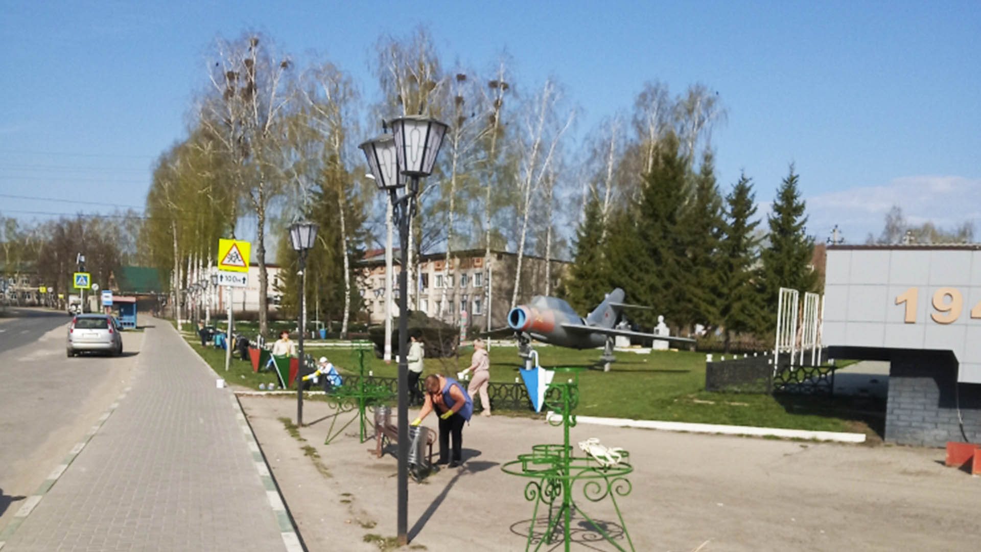 Благоустройствуо Парка Победы, с.Вад