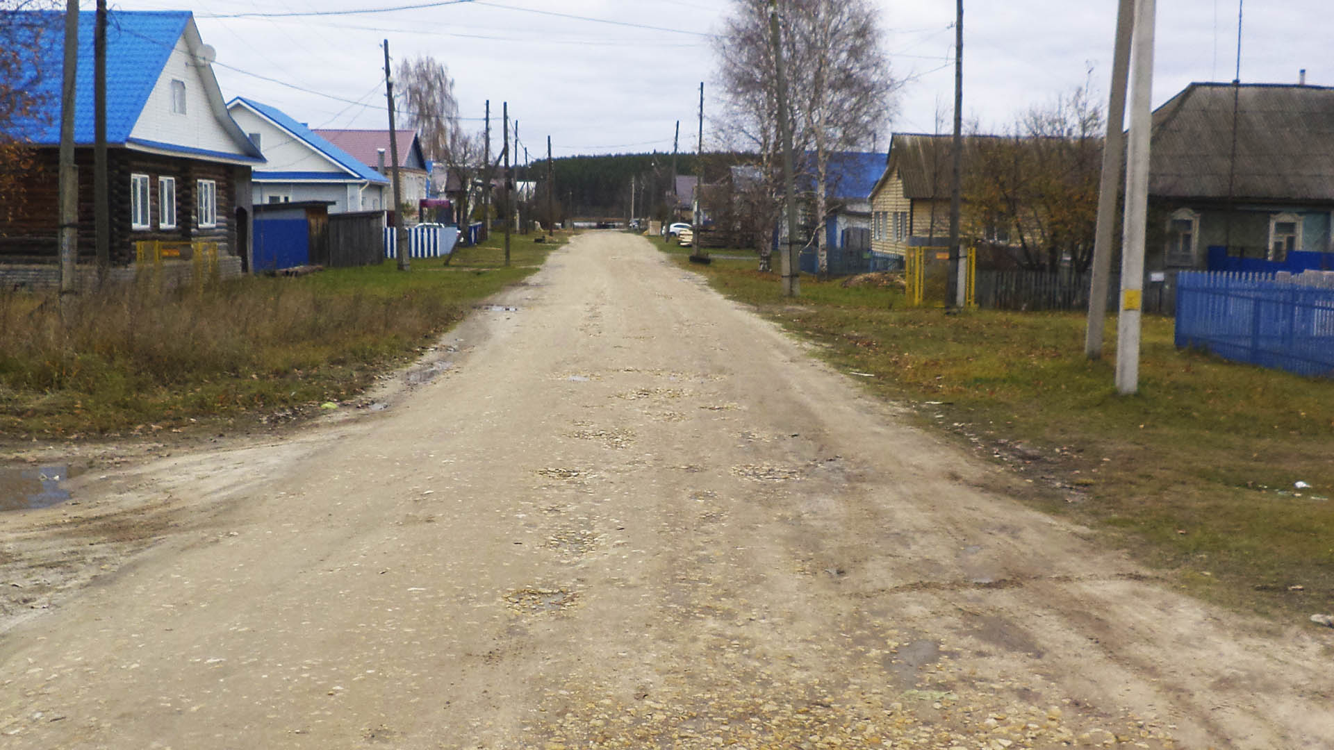 Ремонт участка дороги по ул.Челюскина д.2 - д.28, р.п.Вознесенское